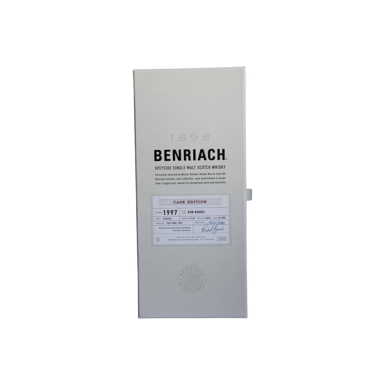 BenRiach 1997 24 Years Single Malt Whisky 3