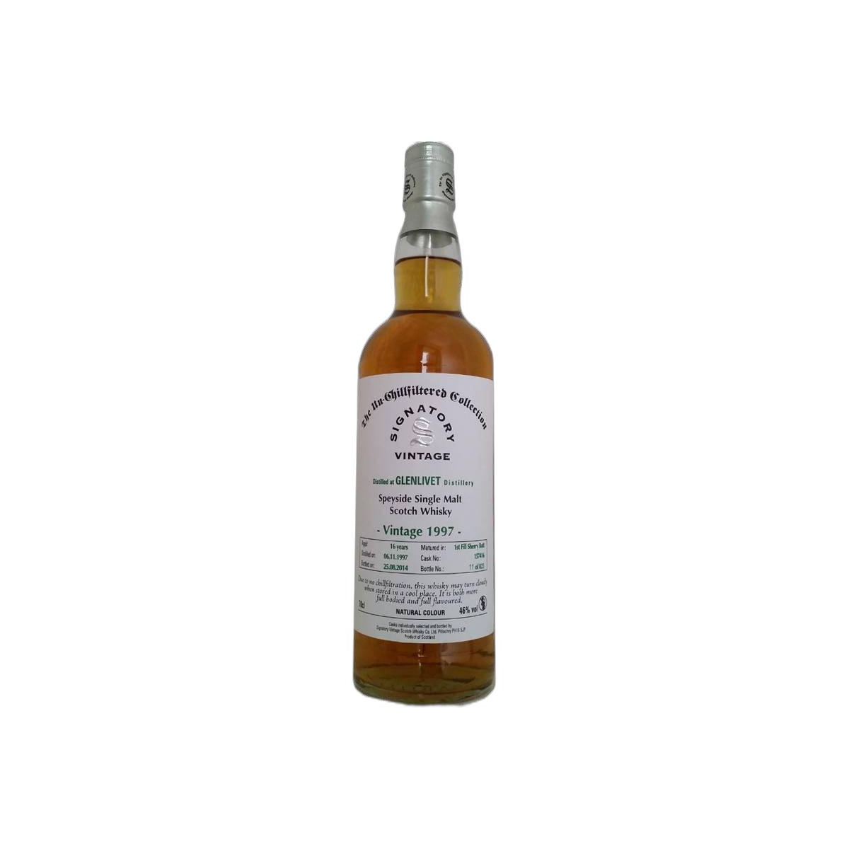 The Glenlivet The Un-Chillfiltered Collection 1997 16 Years Single Malt Whisky