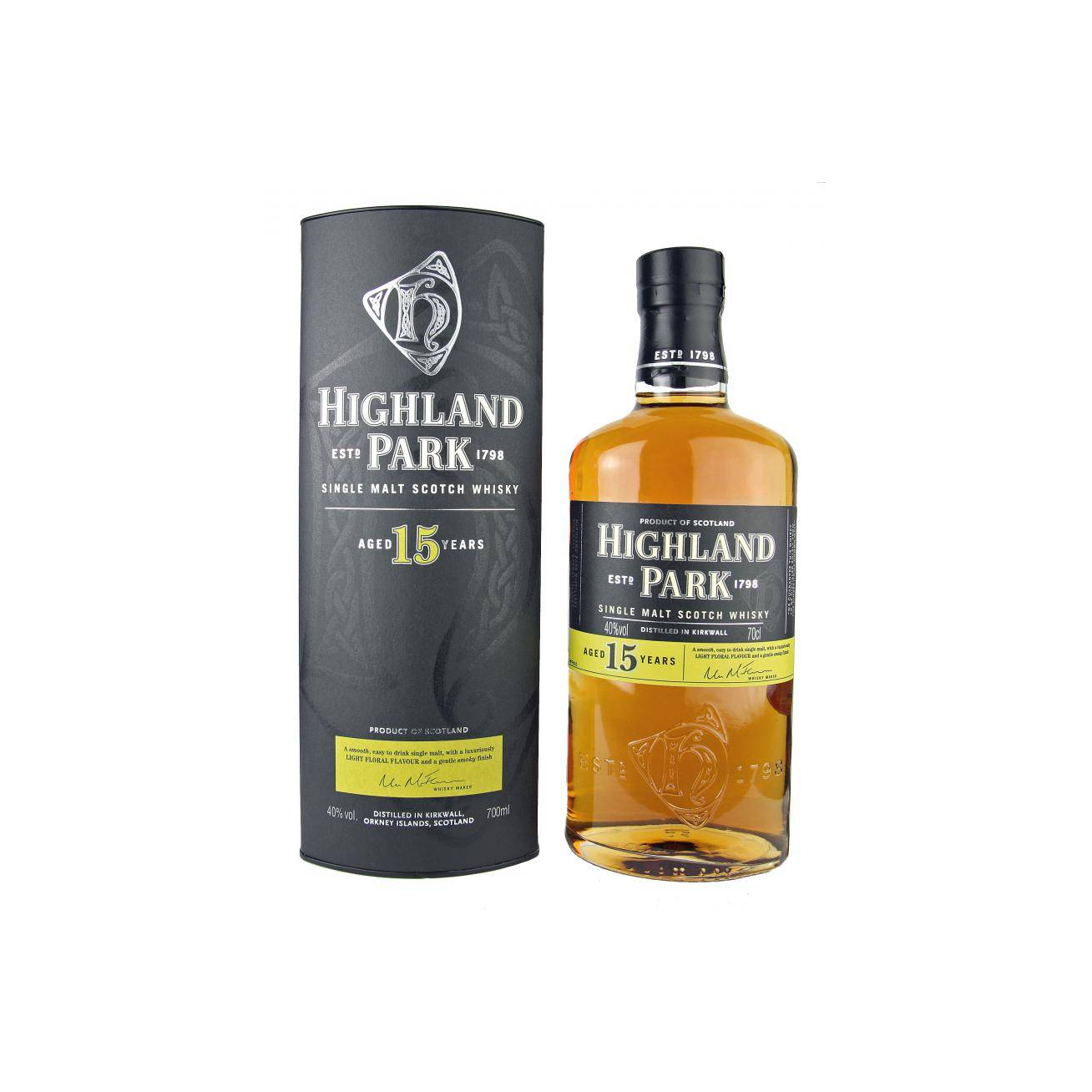 Highland Park 15 Years Single Malt Whisky 2
