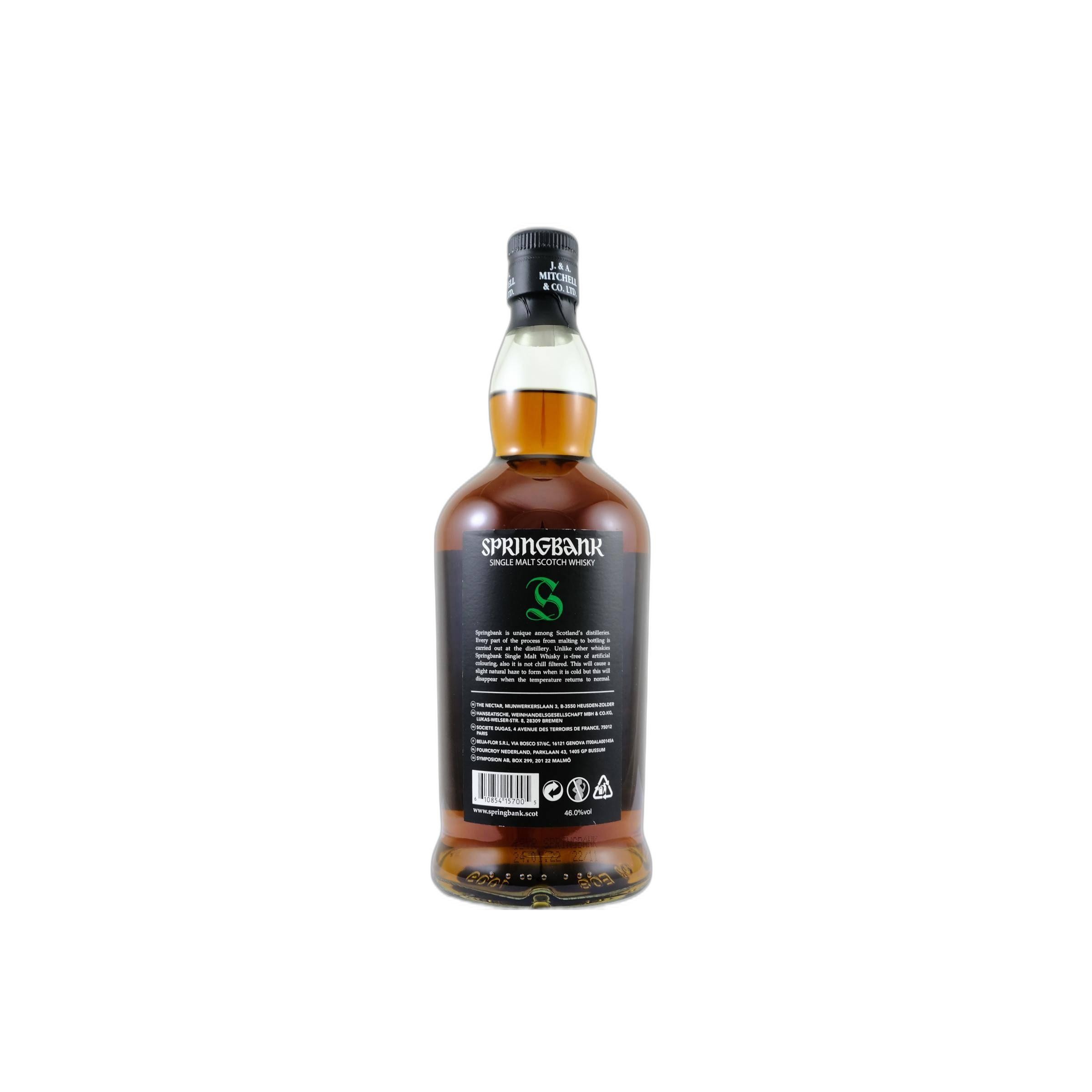 Springbank 15 Years Single Malt Whisky 3