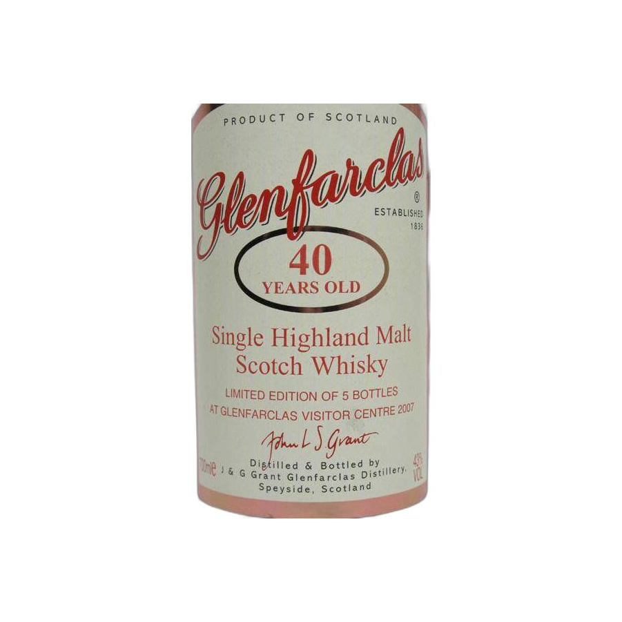 Glenfarclas 40 Years Single Malt Whisky