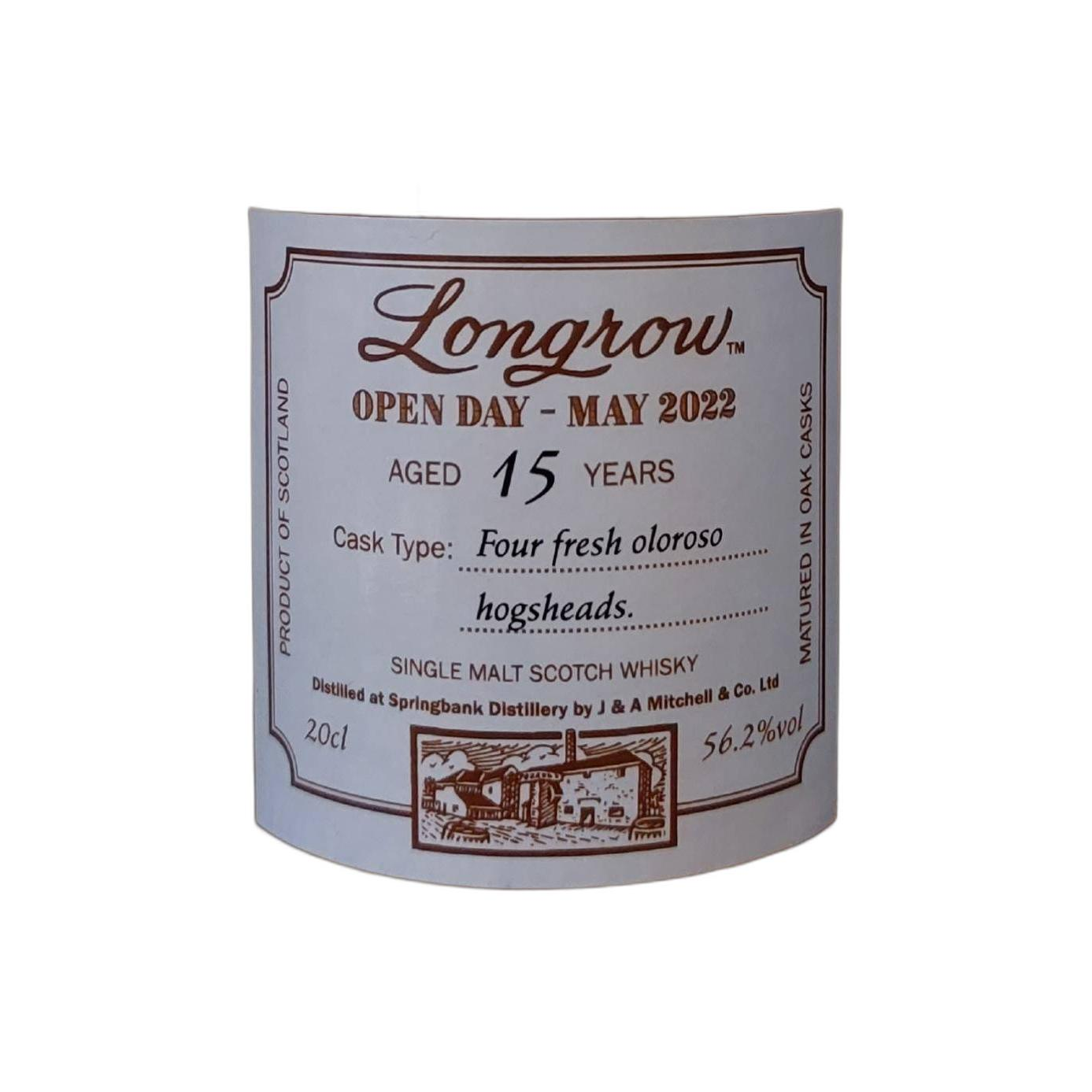 Longrow 15 Years Single Malt Whisky 3