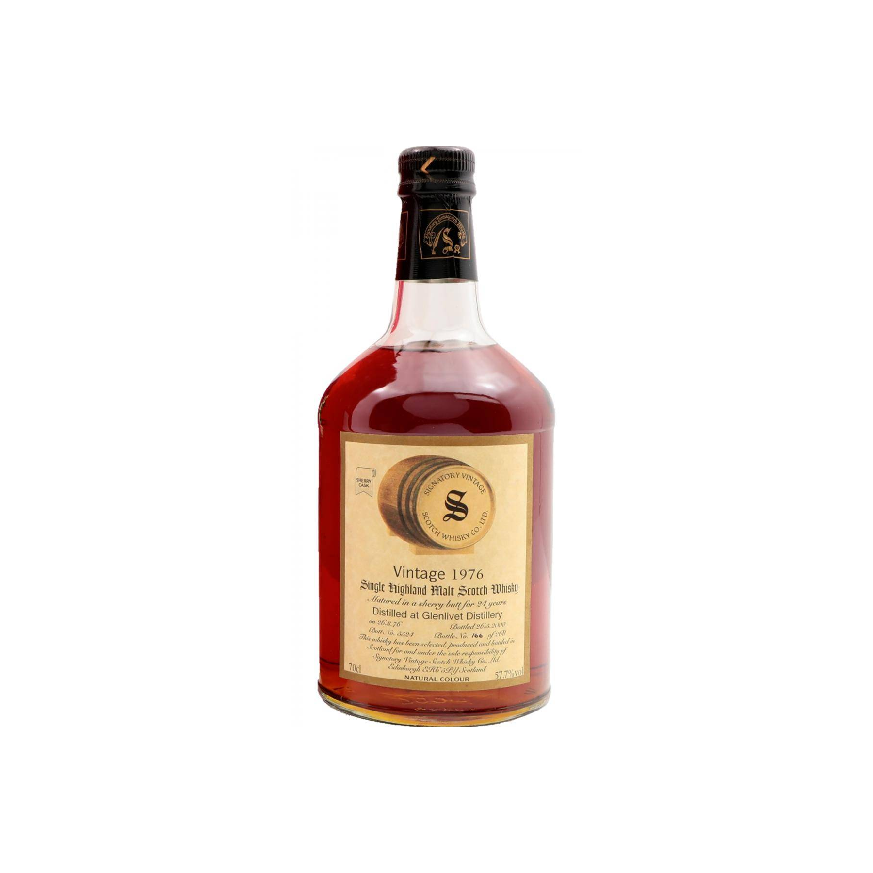 The Glenlivet Vintage Collection - Dumpy 1976 24 Years Single Malt Whisky