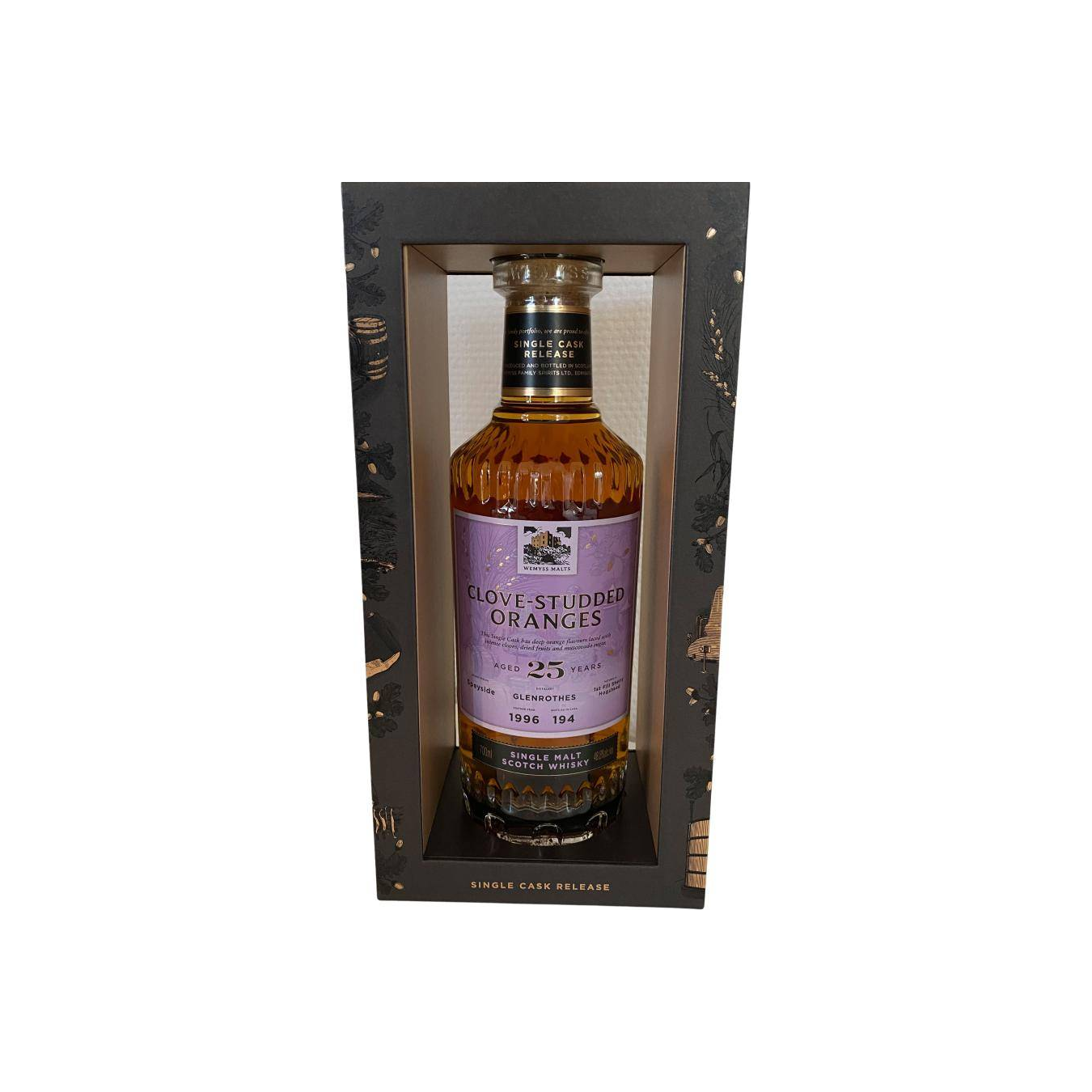 The Glenrothes 1996 25 Years Single Malt Whisky