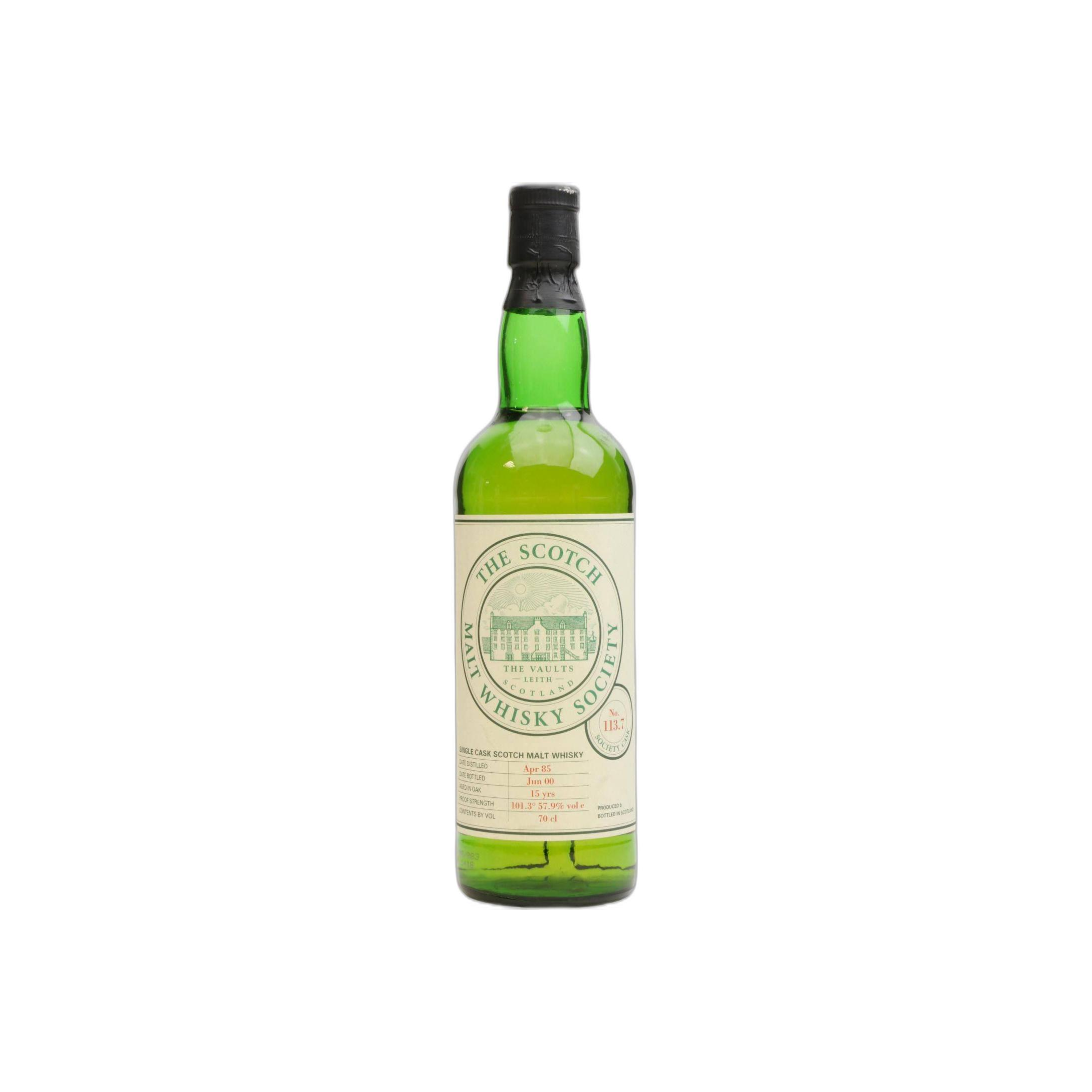 The Scotch Malt Whisky Society 1985 15 Years Single Malt Whisky