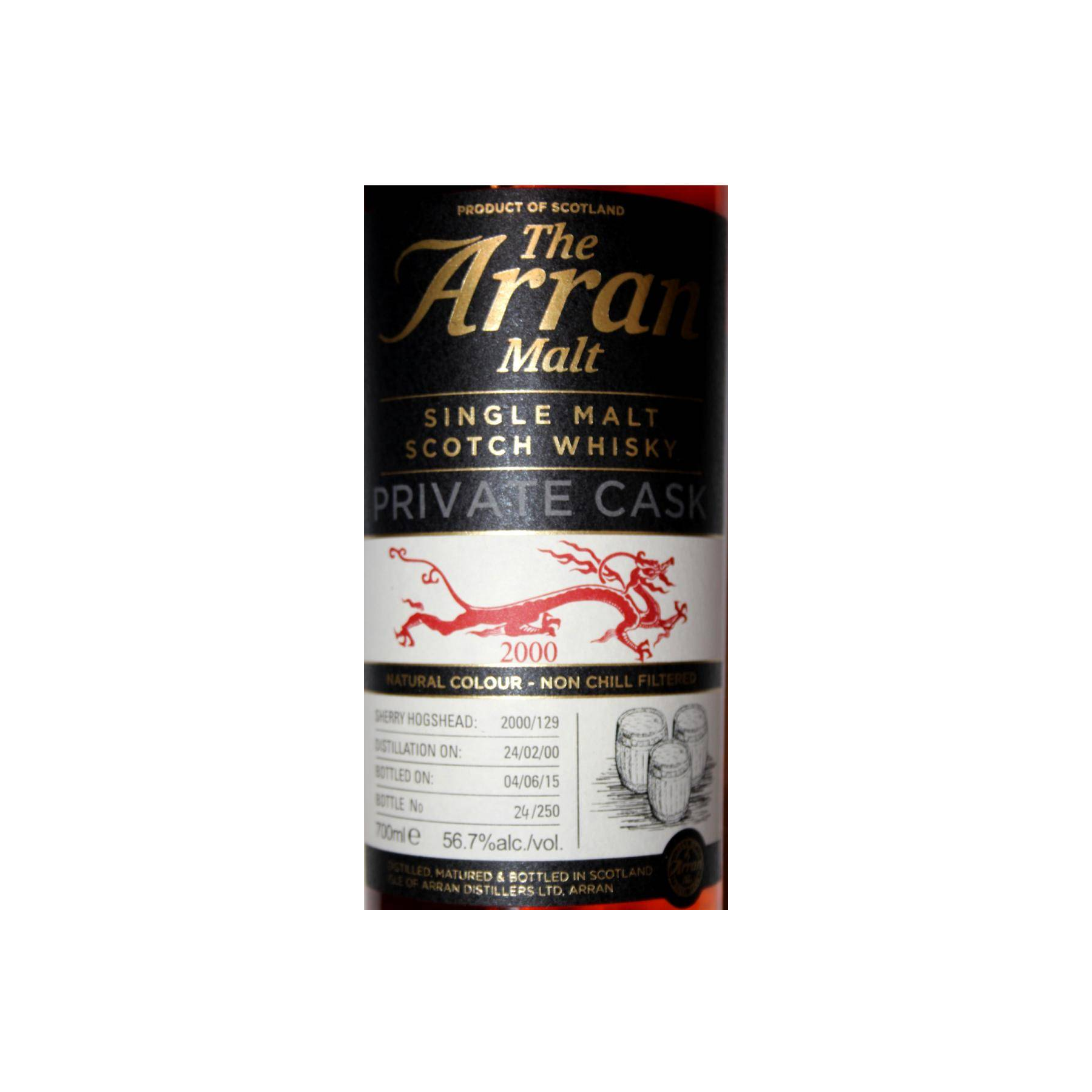Arran Private Cask 2000 15 Years Single Malt Whisky 2