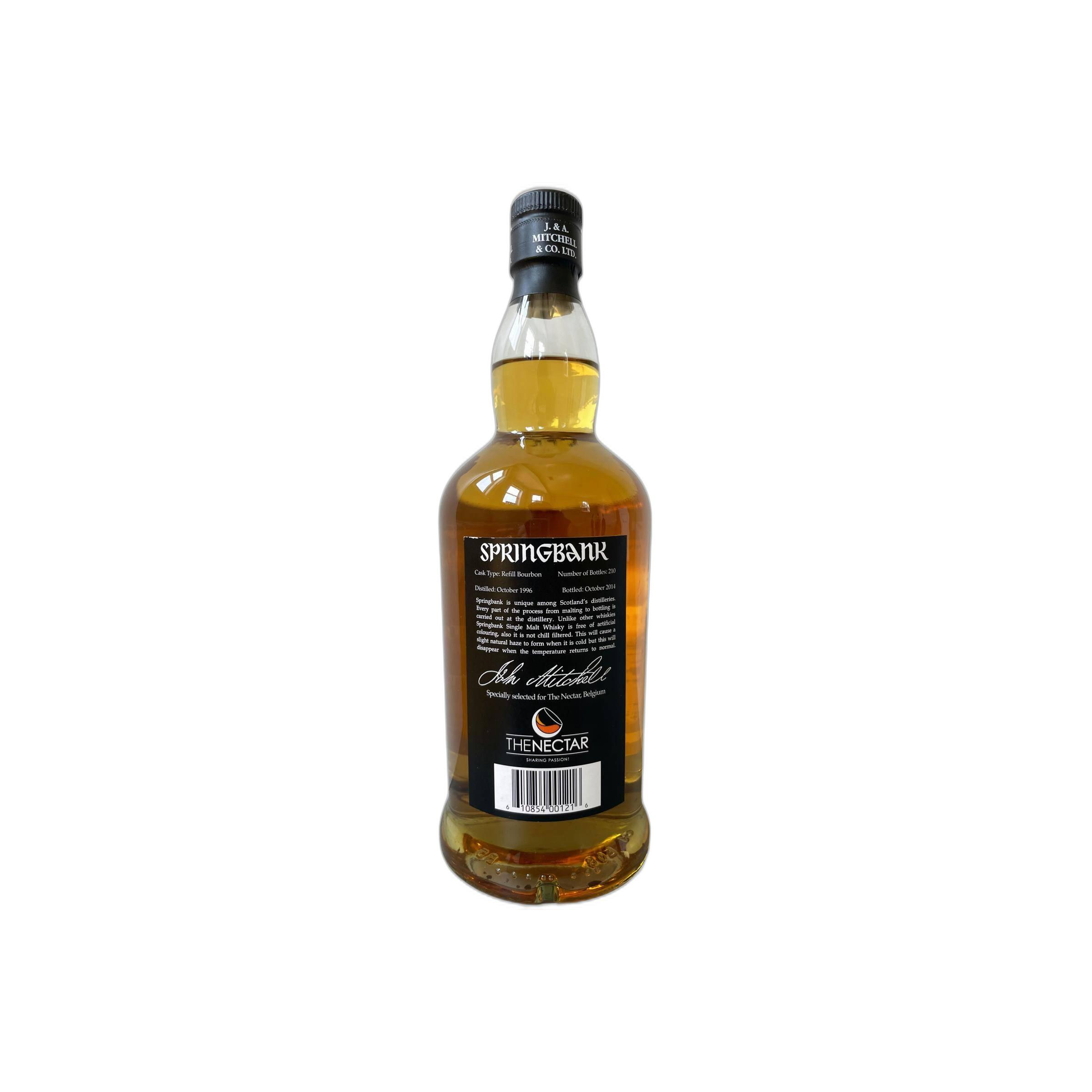 Springbank Single Cask 1996 18 Years Single Malt Whisky 2
