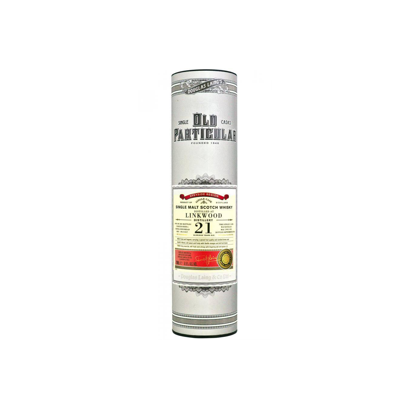 Linkwood Old Particular 1995 21 Years Single Malt Whisky 3