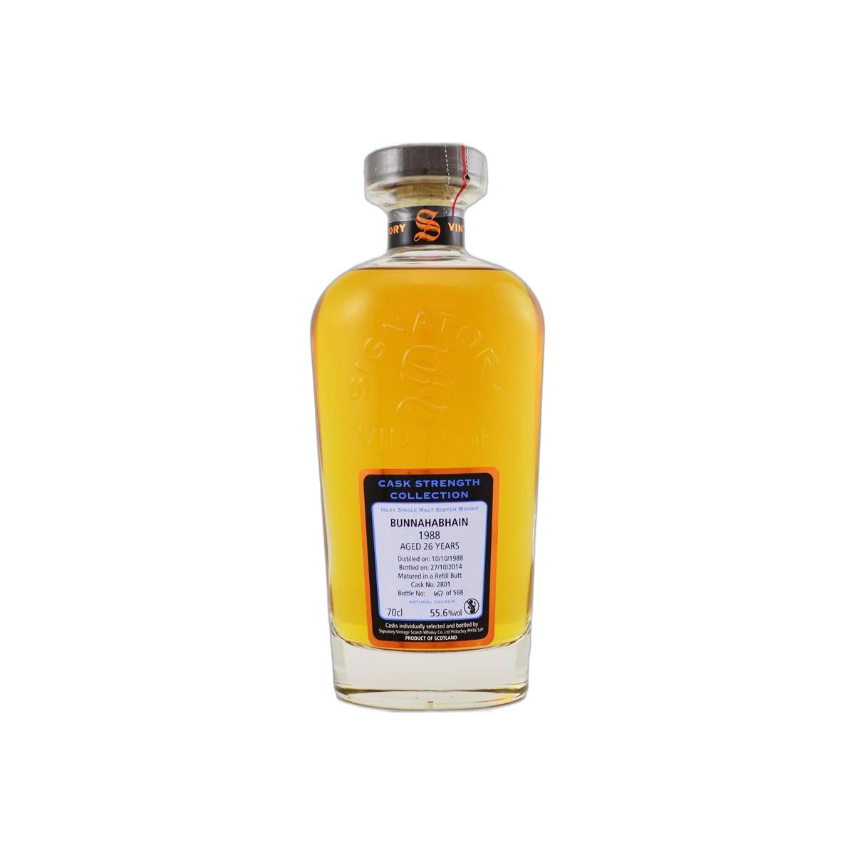 Bunnahabhain Cask Strength Collection 1988 26 Years Single Malt Whisky