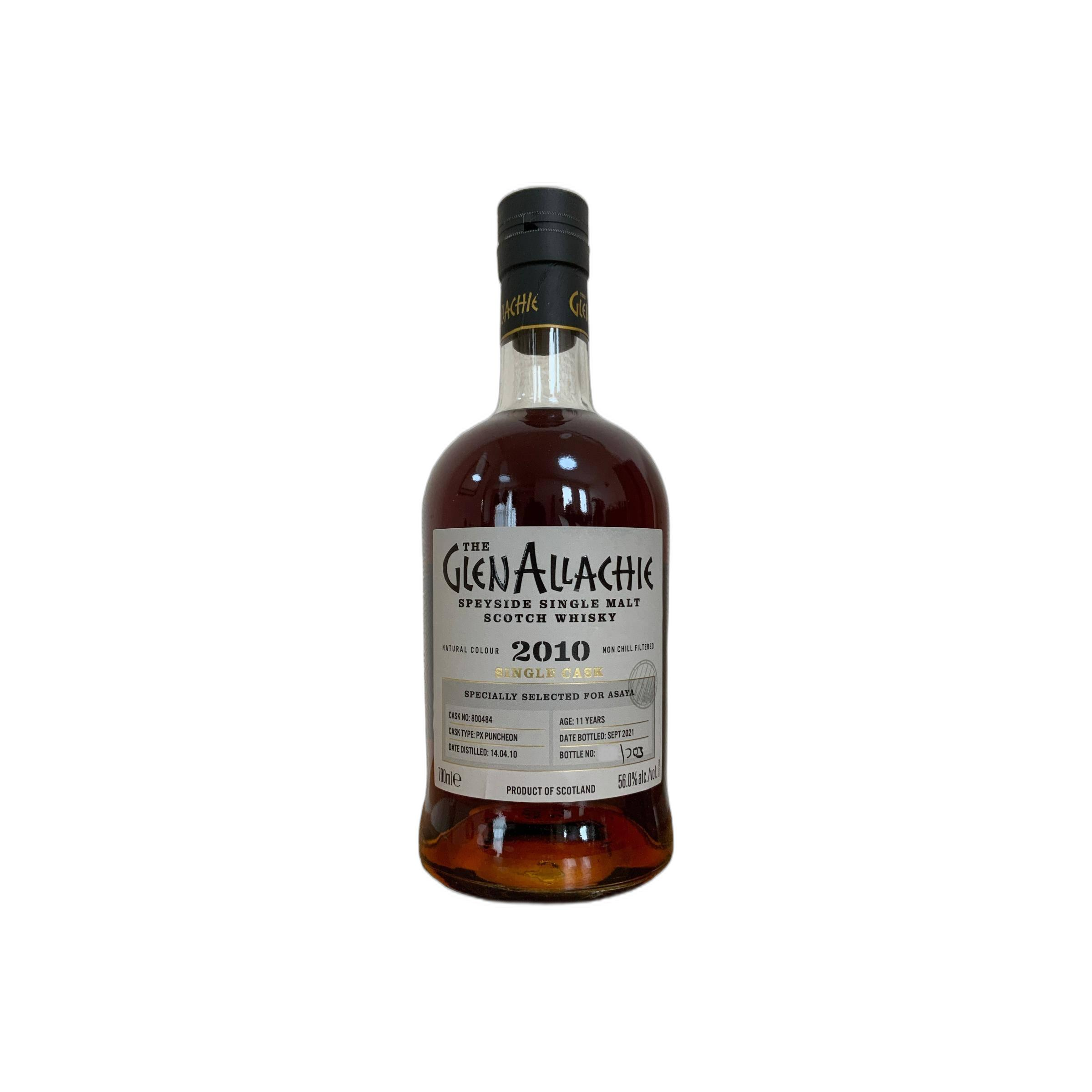 The GlenAllachie Single Cask 2010 11 Years Single Malt Whisky