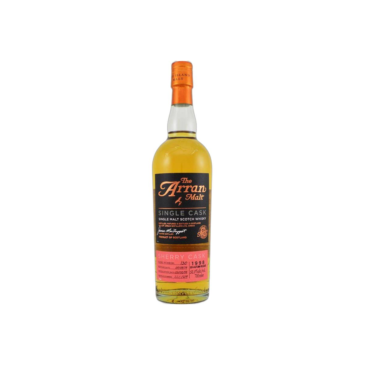 Arran 1998 16 Years Single Malt Whisky