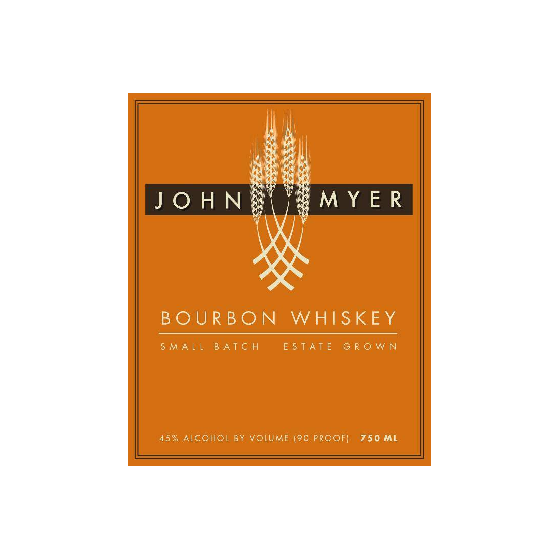 John Myer Bourbon Whiskey