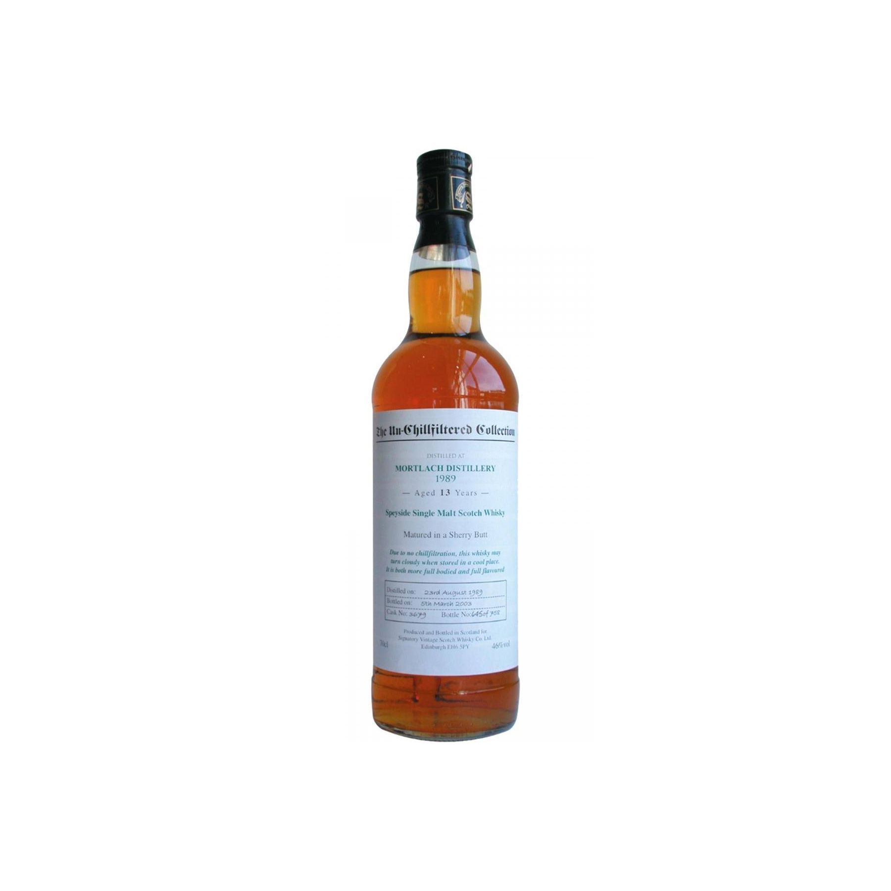 Mortlach The Un-Chillfiltered Collection 1989 13 Years Single Malt Whisky