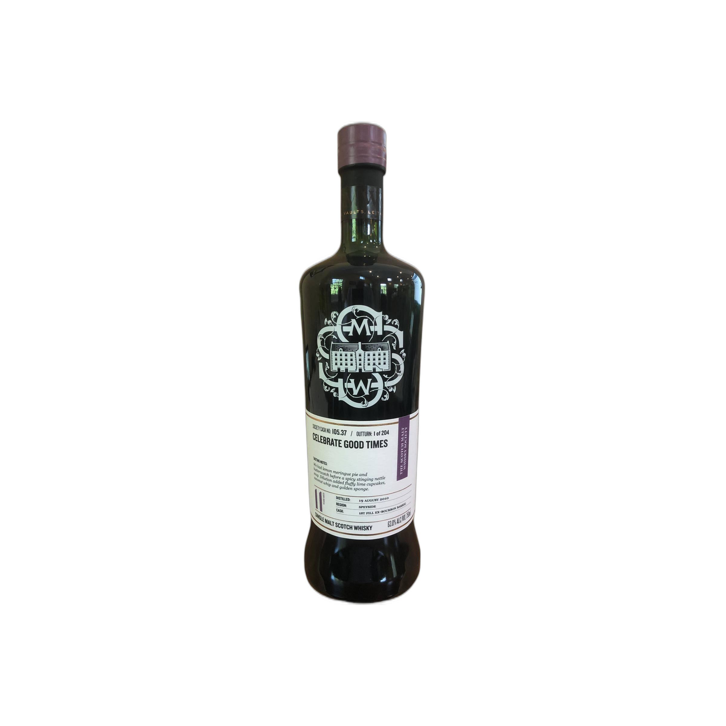 The Scotch Malt Whisky Society 2010 11 Years Single Malt Whisky