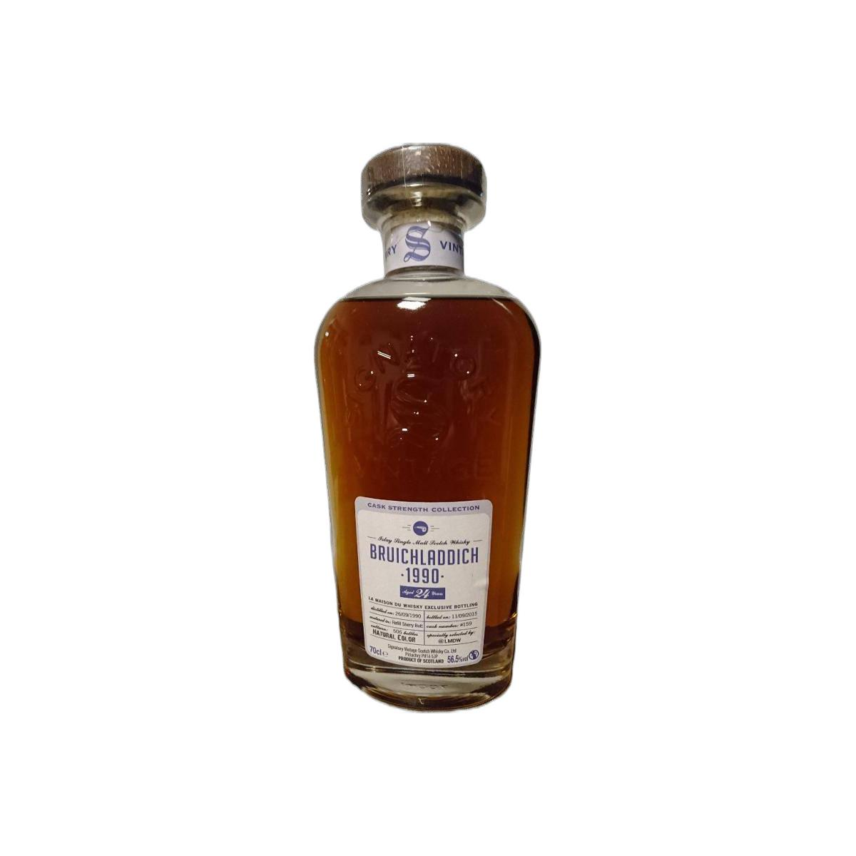 Bruichladdich Cask Strength Collection 1990 24 Years Single Malt Whisky