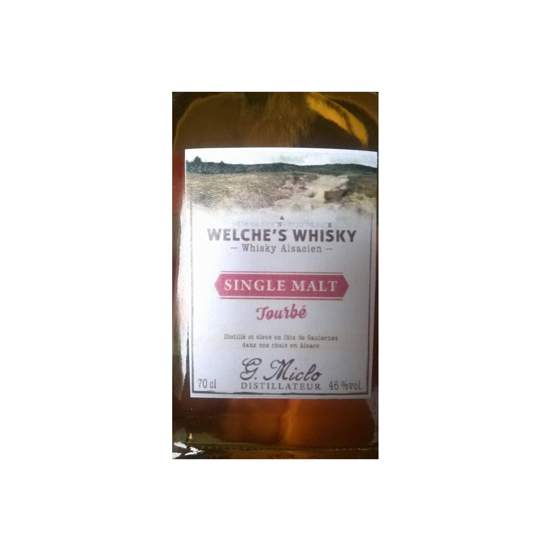 Welche's Whisky Single Malt - Tourbé 2