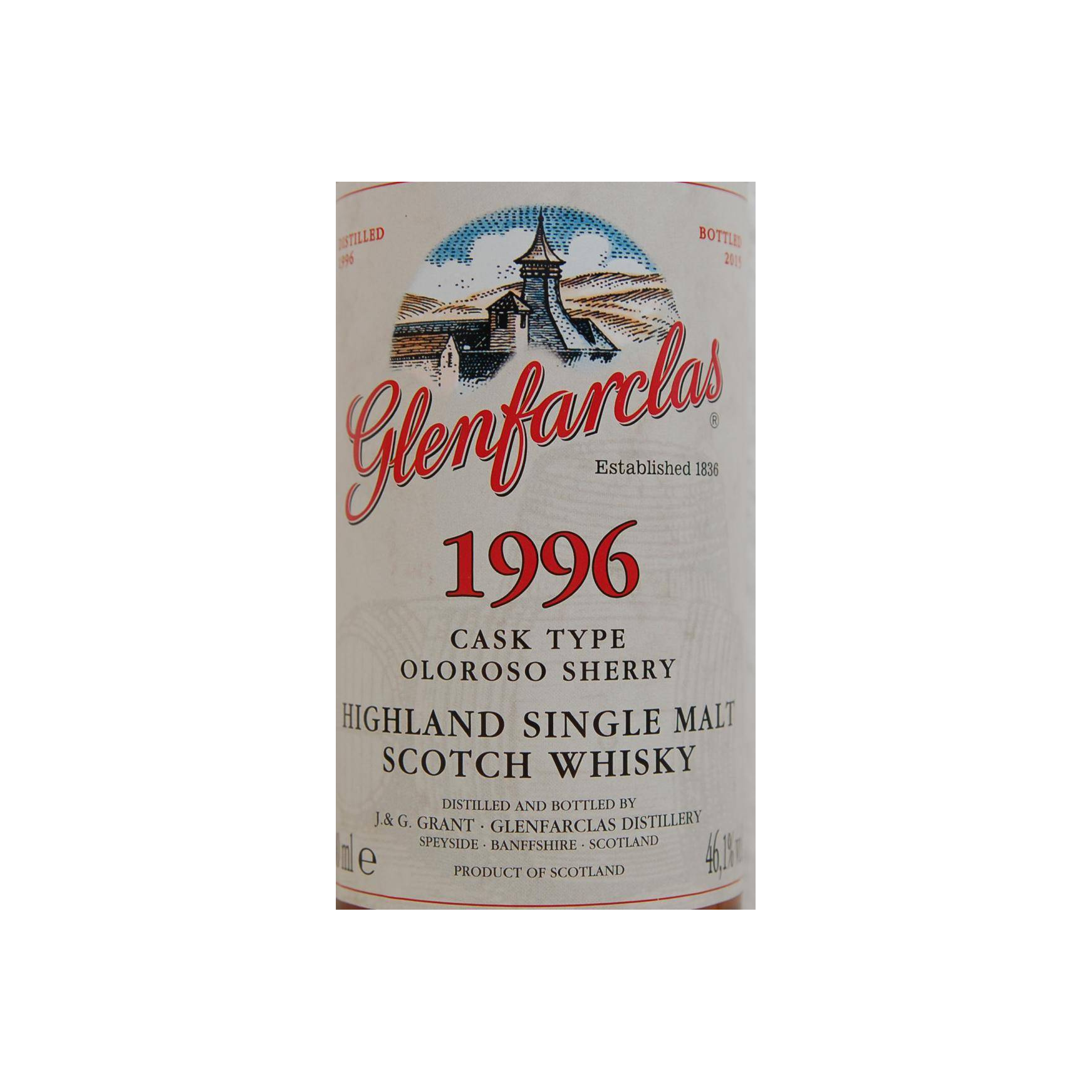 Glenfarclas 1996 19 Years Single Malt Whisky 2