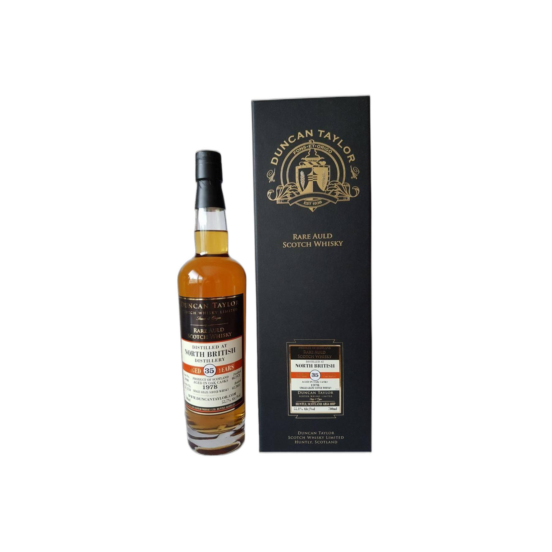North British Rare Auld 1978 35 Years Single Grain Whisky 2