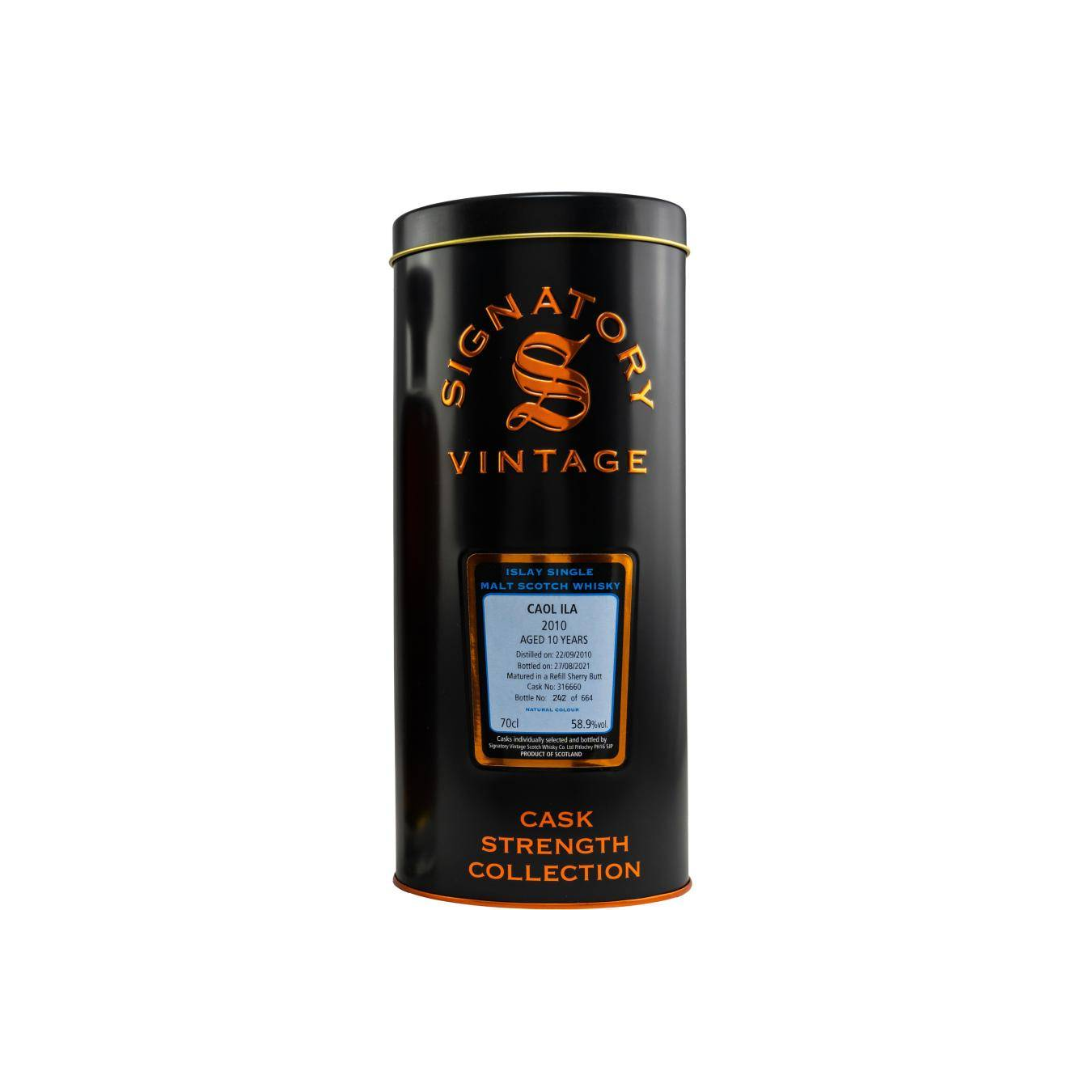 Caol Ila Cask Strength Collection 2010 10 Years Single Malt Whisky 2