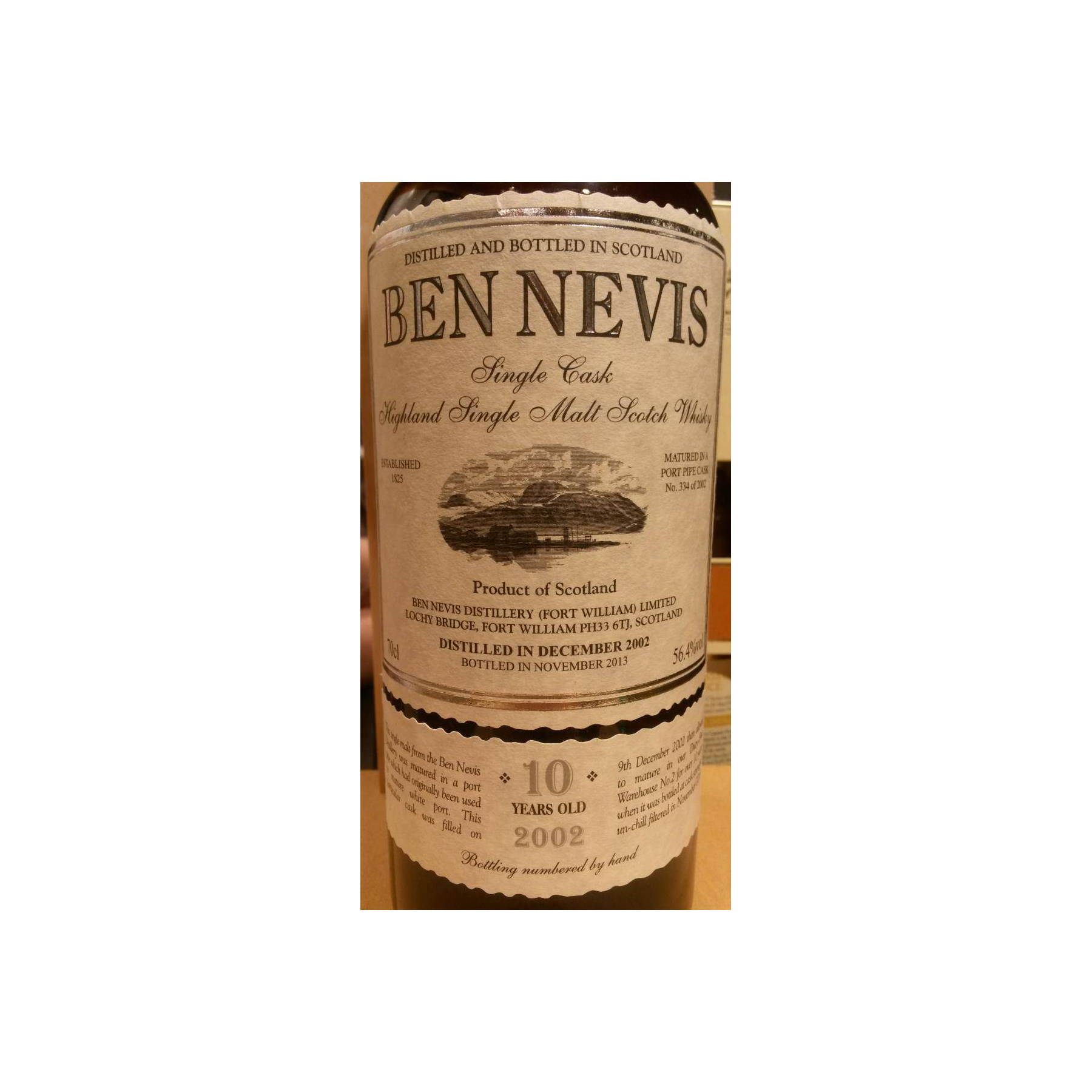 Ben Nevis Single Cask 2002 10 Years Single Malt Whisky 3