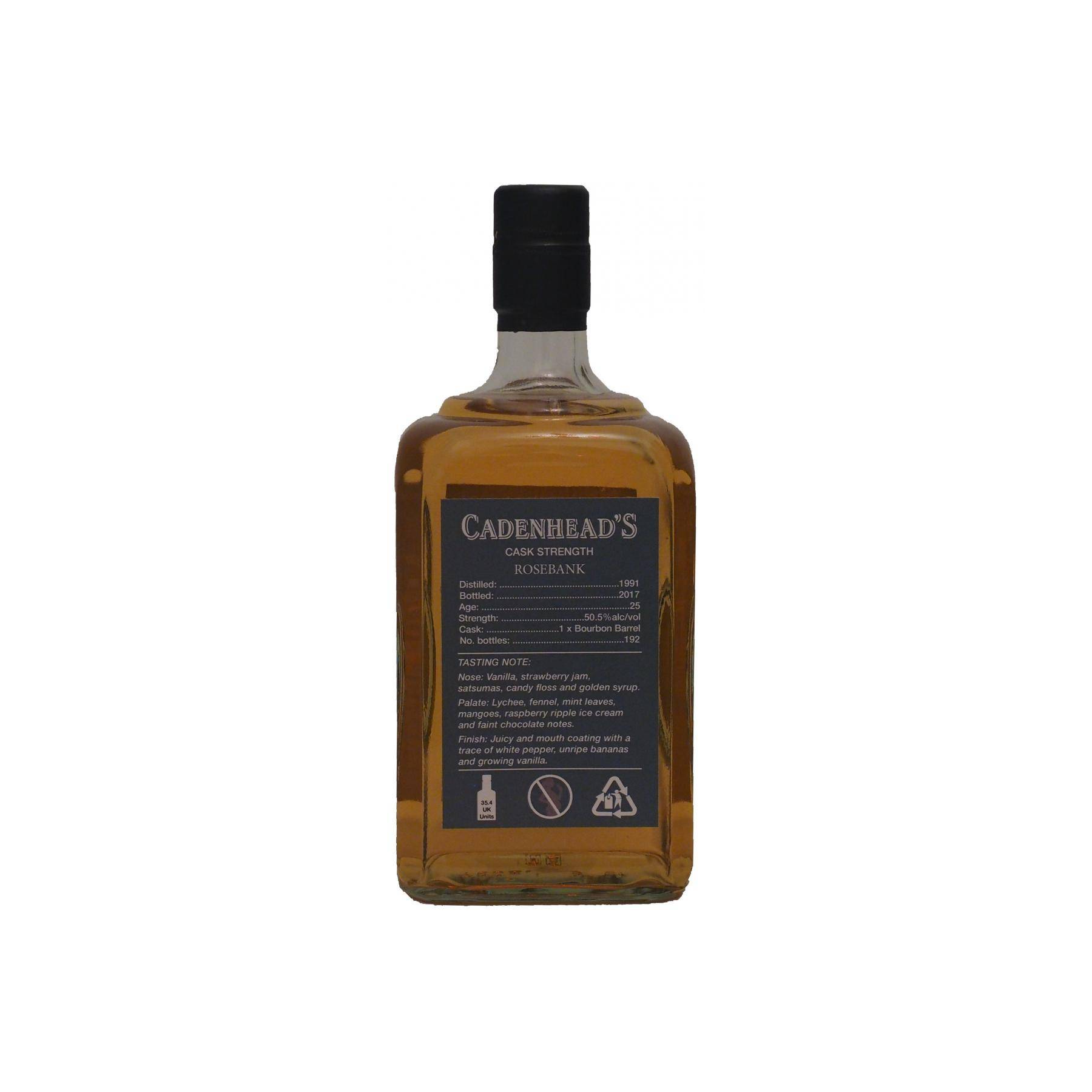 Rosebank 1991 25 Years Single Malt Whisky 2