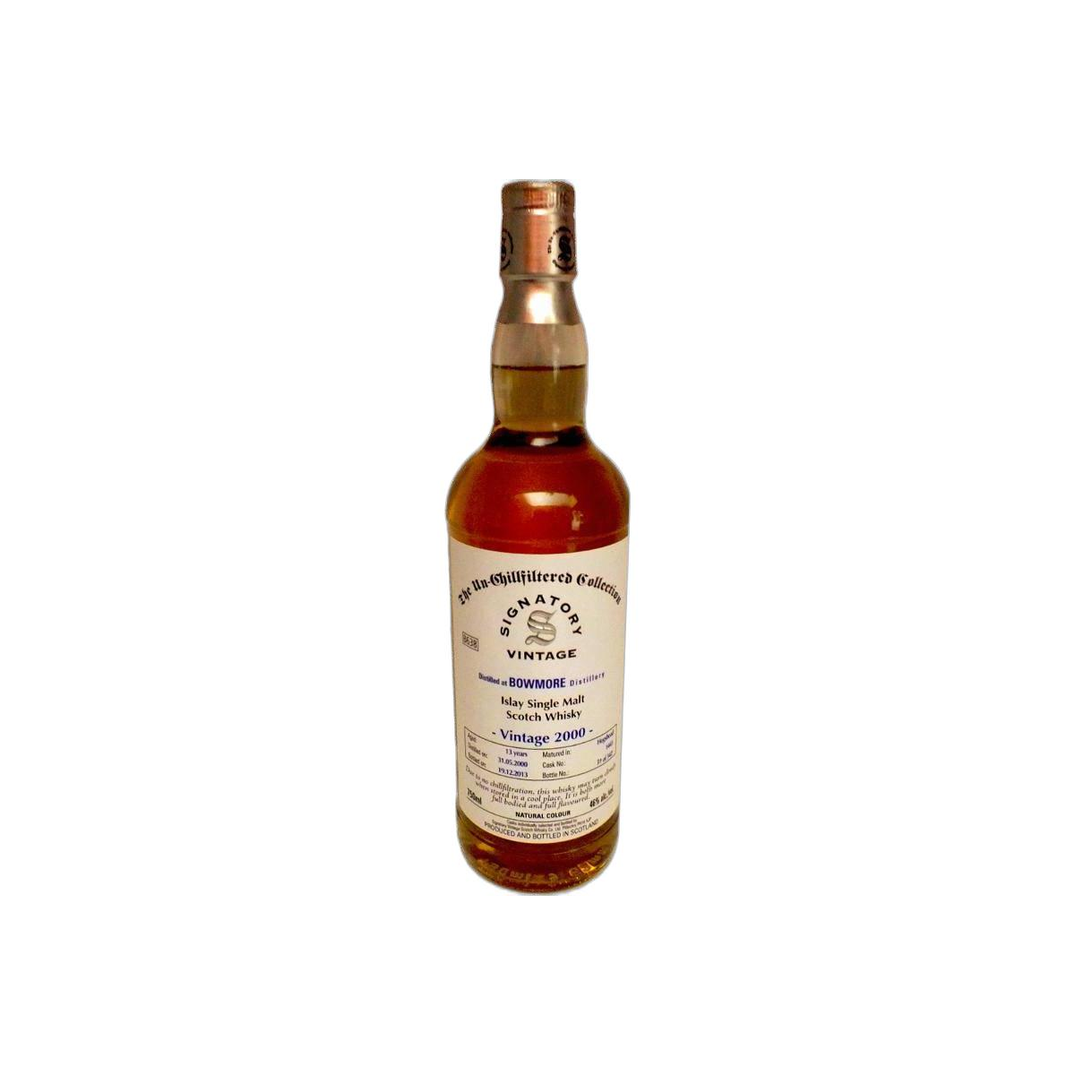 Bowmore The Un-Chillfiltered Collection 2000 13 Years Single Malt Whisky