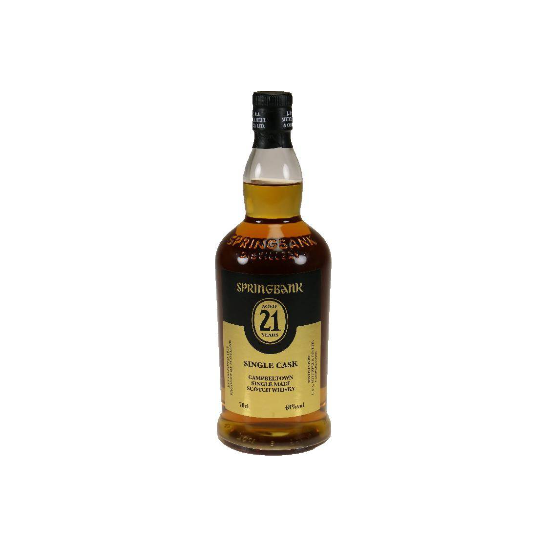 Springbank Single Cask 21 Years Single Malt Whisky