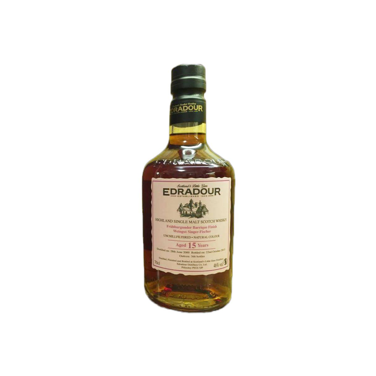 Edradour 2000 15 Years Single Malt Whisky