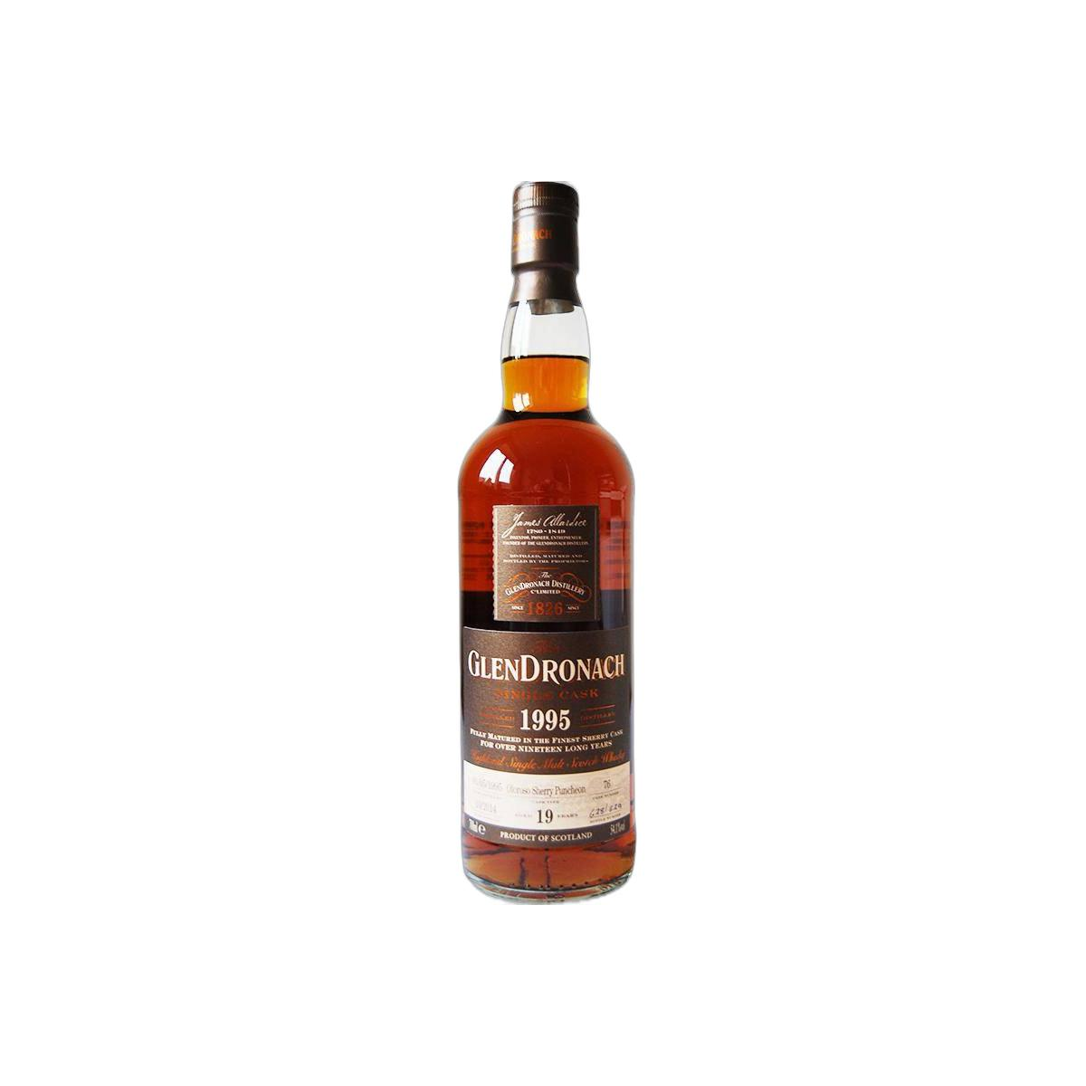 GlenDronach Single Cask 1995 19 Years Single Malt Whisky
