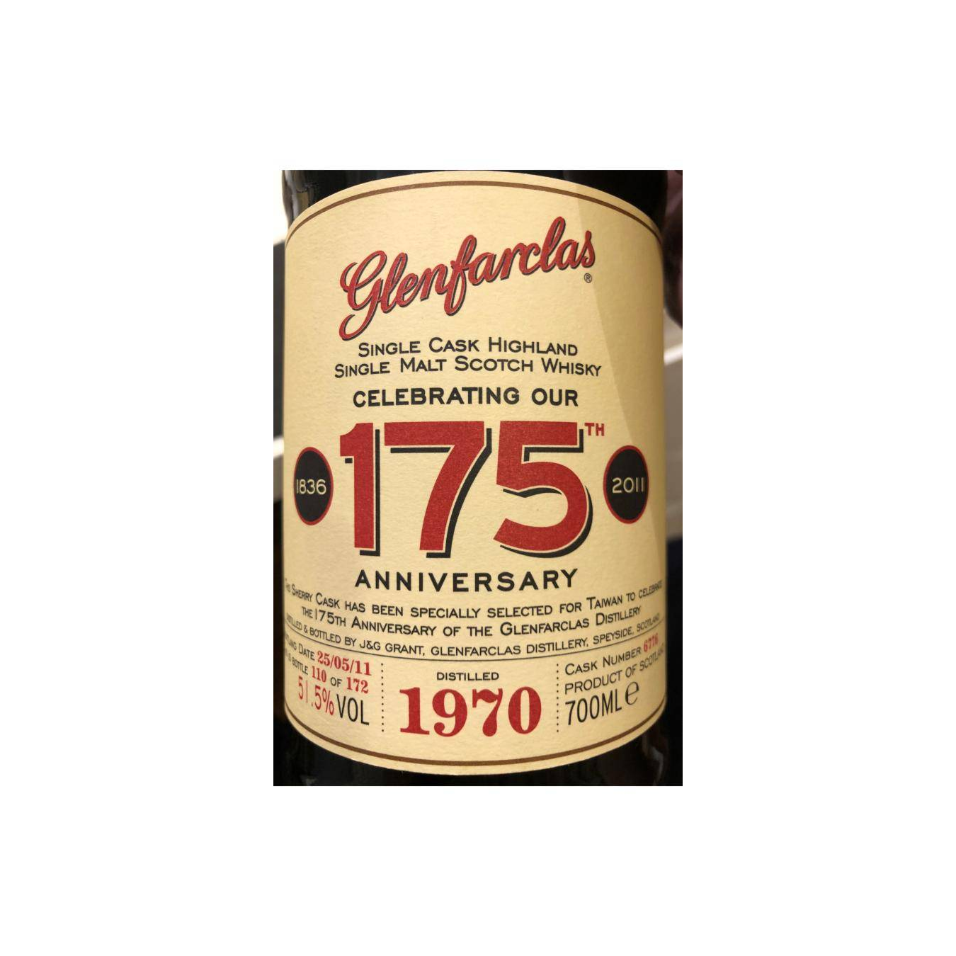 Glenfarclas 1970 41 Years Single Malt Whisky 2