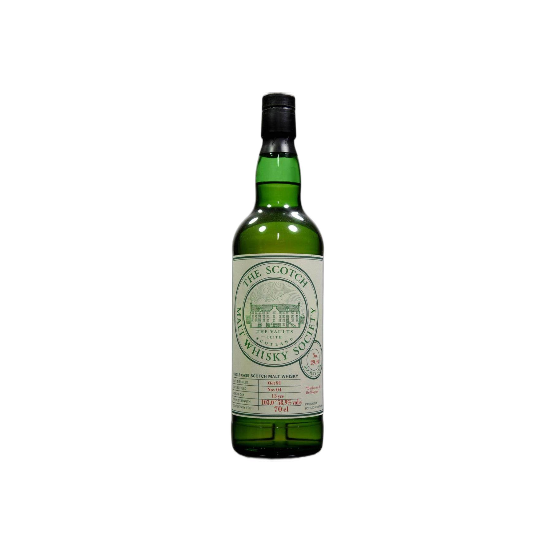 The Scotch Malt Whisky Society 1991 13 Years Single Malt Whisky