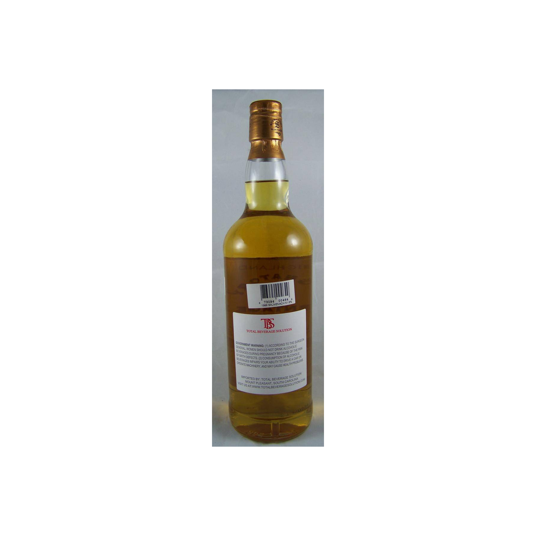 Balmenach 1988 26 Years Single Malt Whisky 2