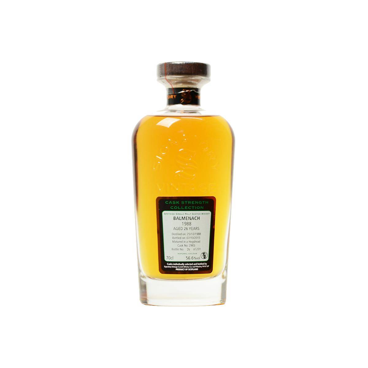 Balmenach Cask Strength Collection 1988 26 Years Single Malt Whisky