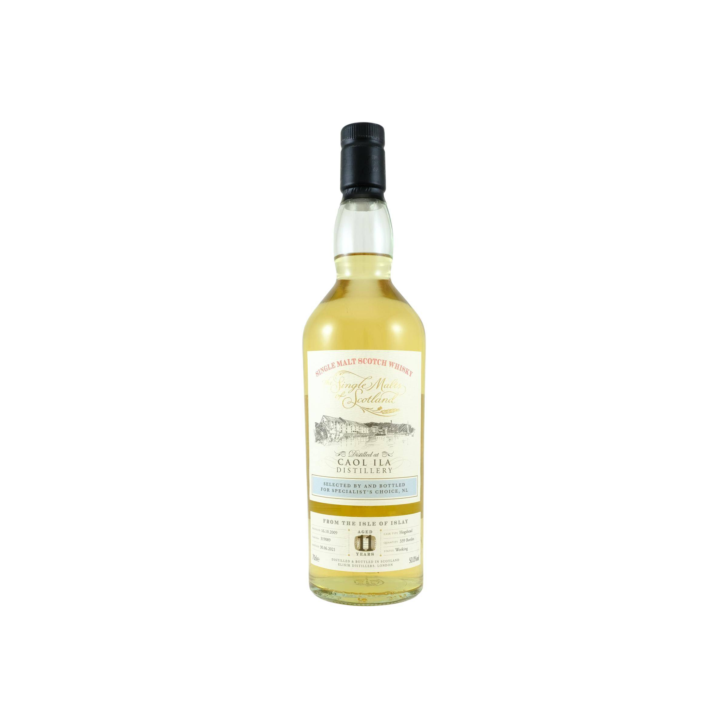 Caol Ila The Single Malts of Scotland 2009 11 Years Single Malt Whisky
