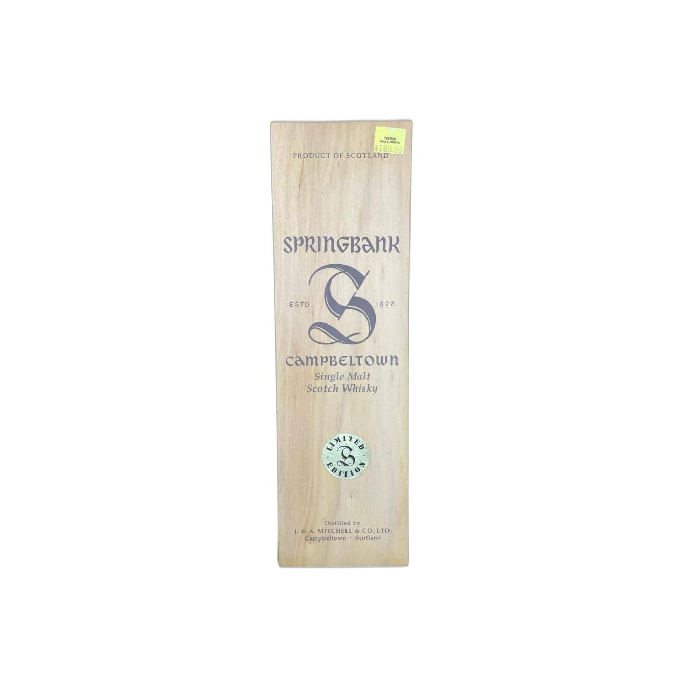 Springbank 25 Years Single Malt Whisky
