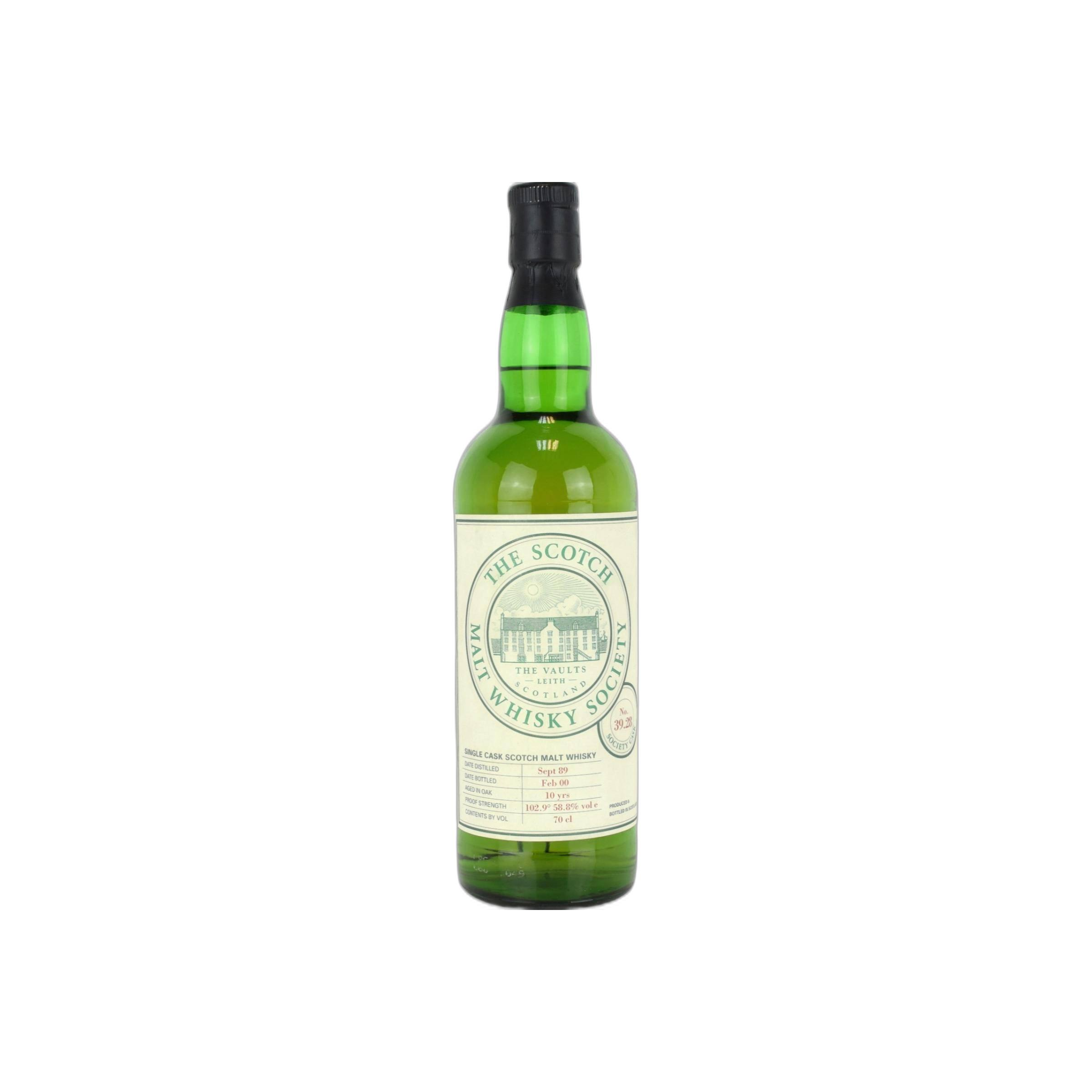 The Scotch Malt Whisky Society 1989 10 Years Single Malt Whisky