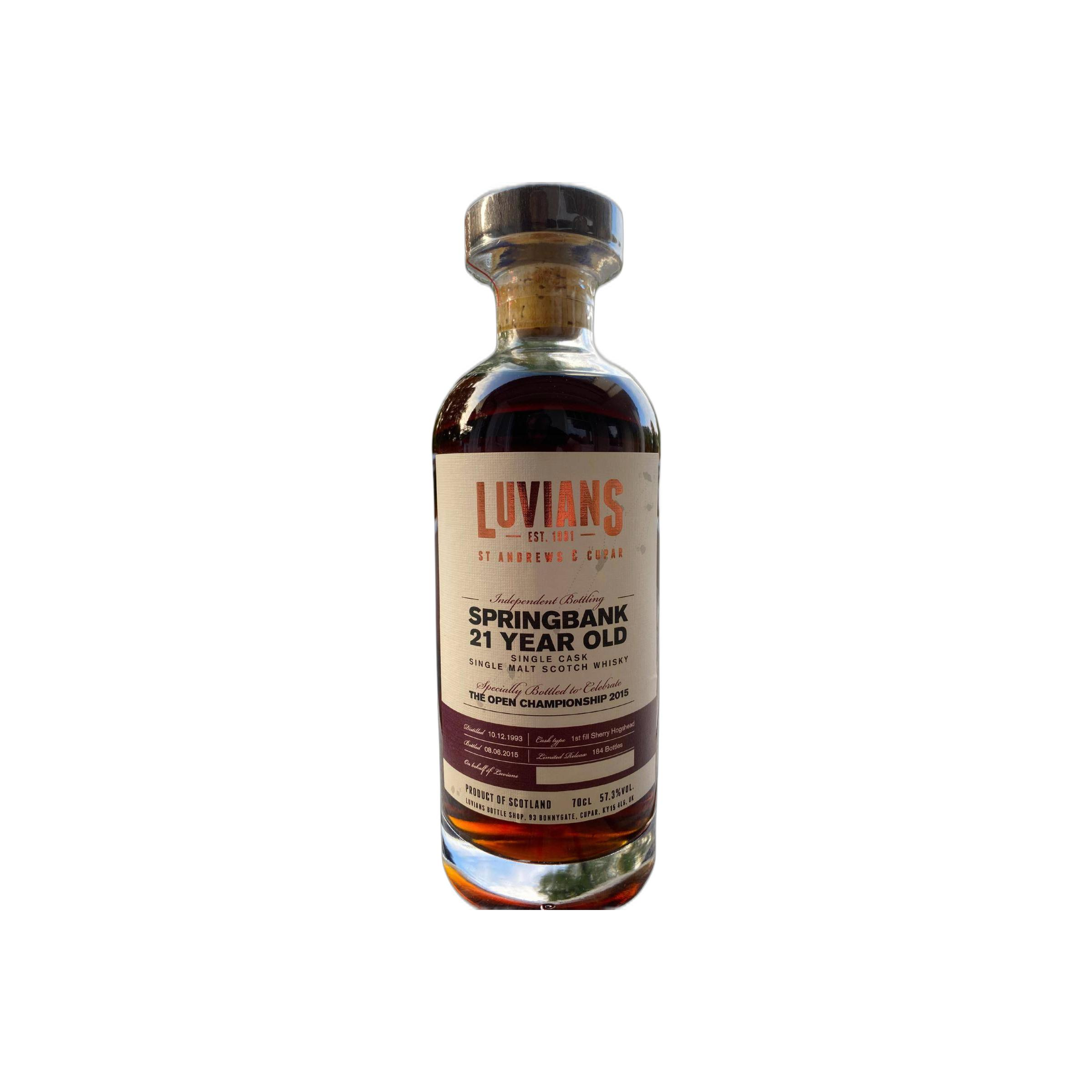 Springbank 1993 21 Years Single Malt Whisky