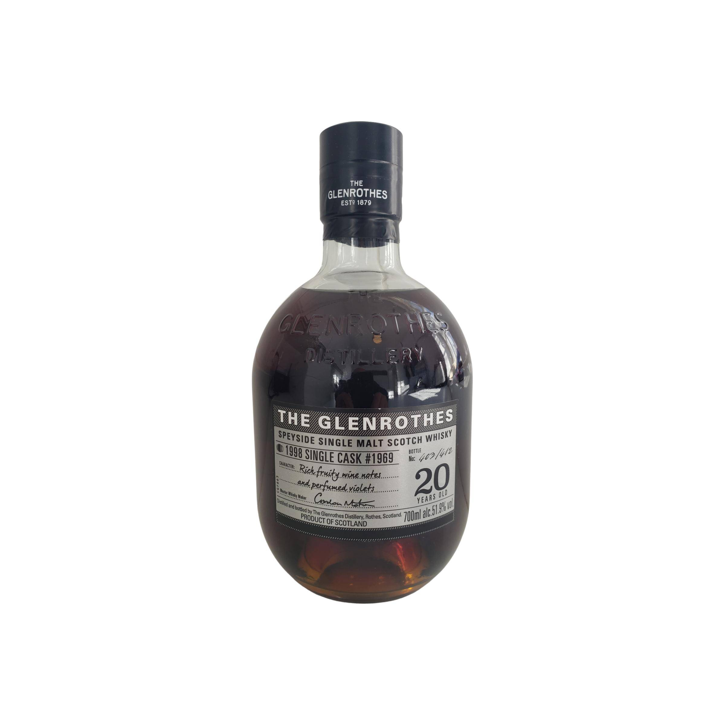 The Glenrothes 1998 20 Years Single Malt Whisky