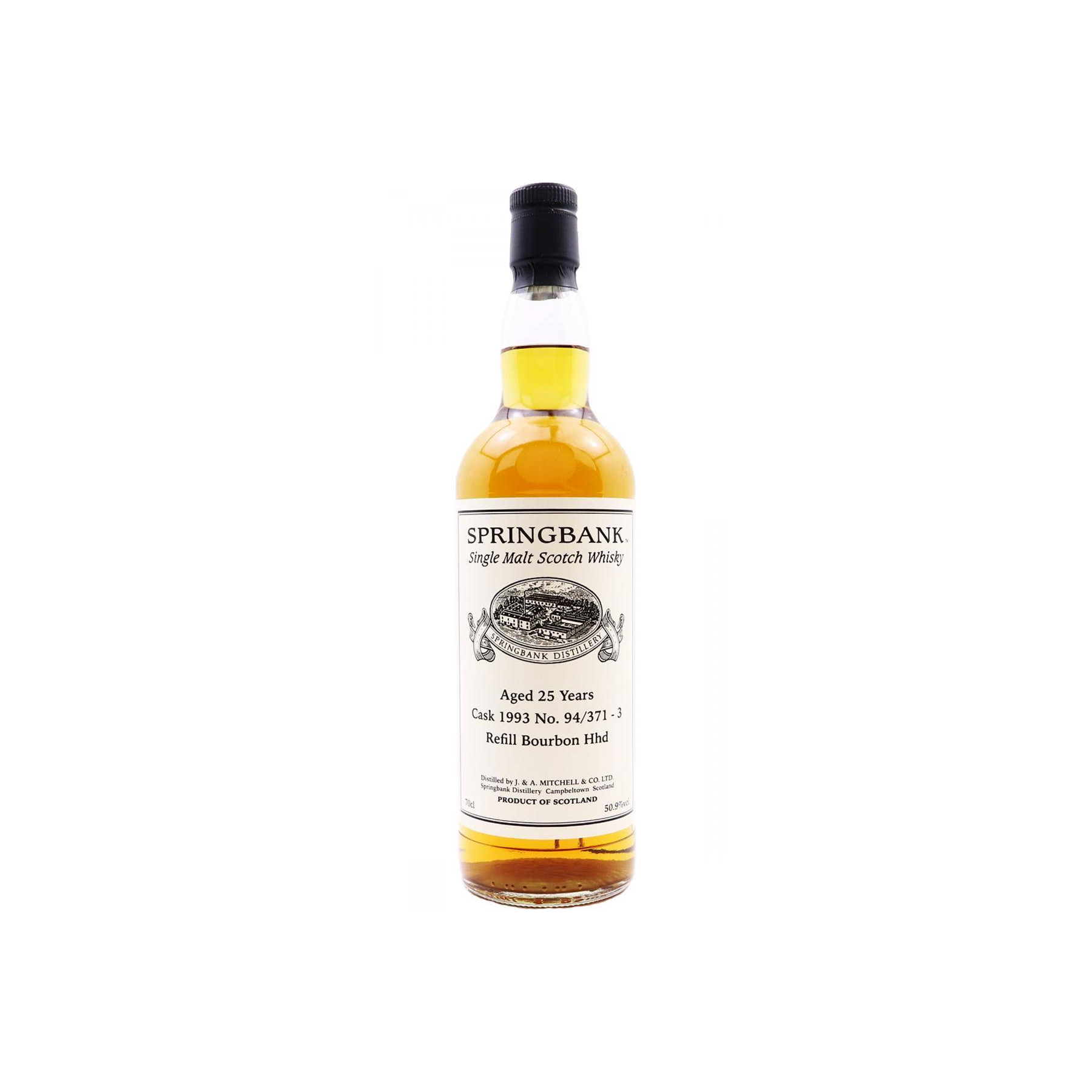 Springbank Private Bottling 1993 25 Years Single Malt Whisky