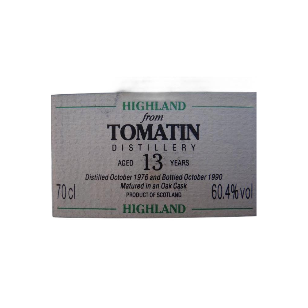 Tomatin Authentic Collection 1976 13 Years Single Malt Whisky 2