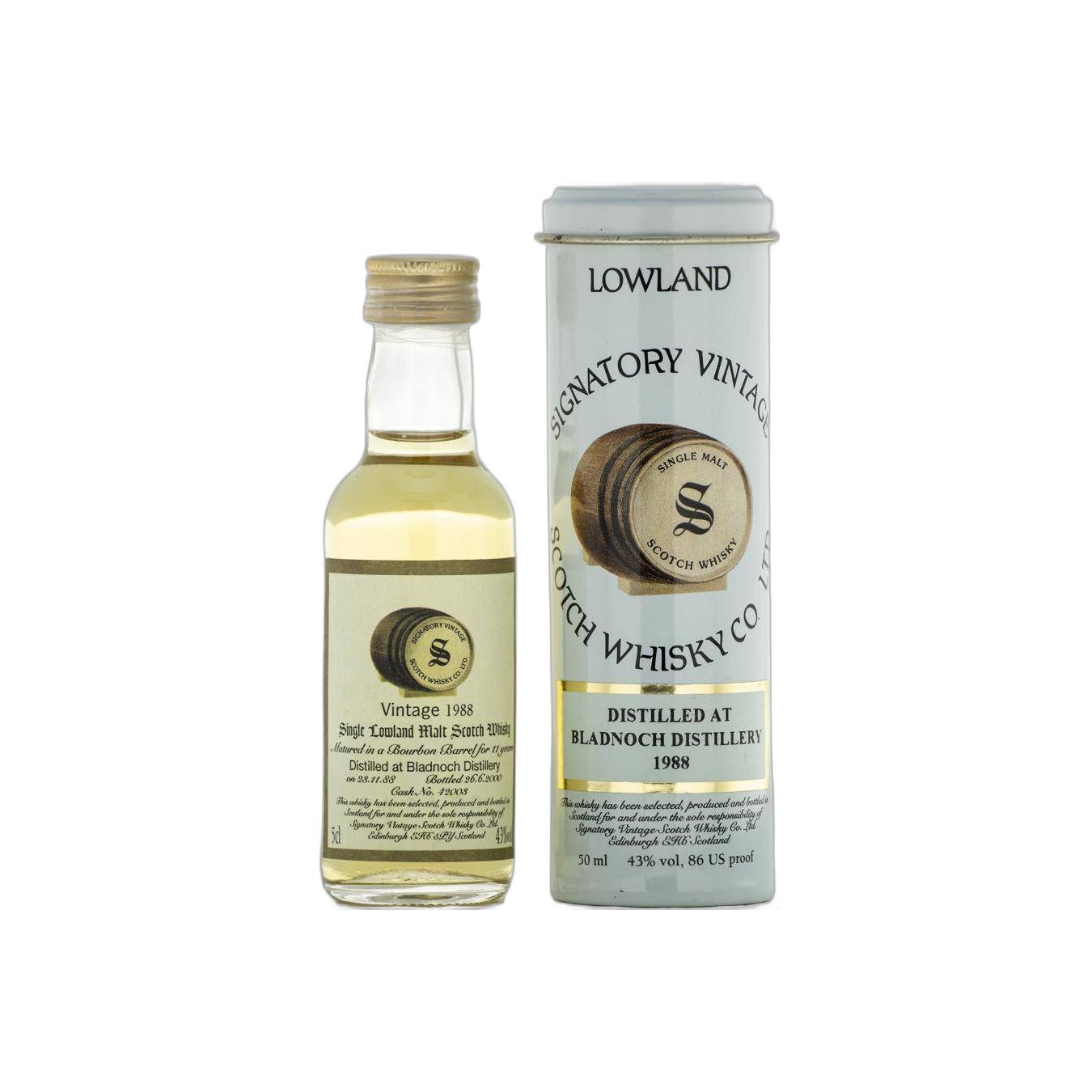 Bladnoch 1988 11 Years Single Malt Whisky 3