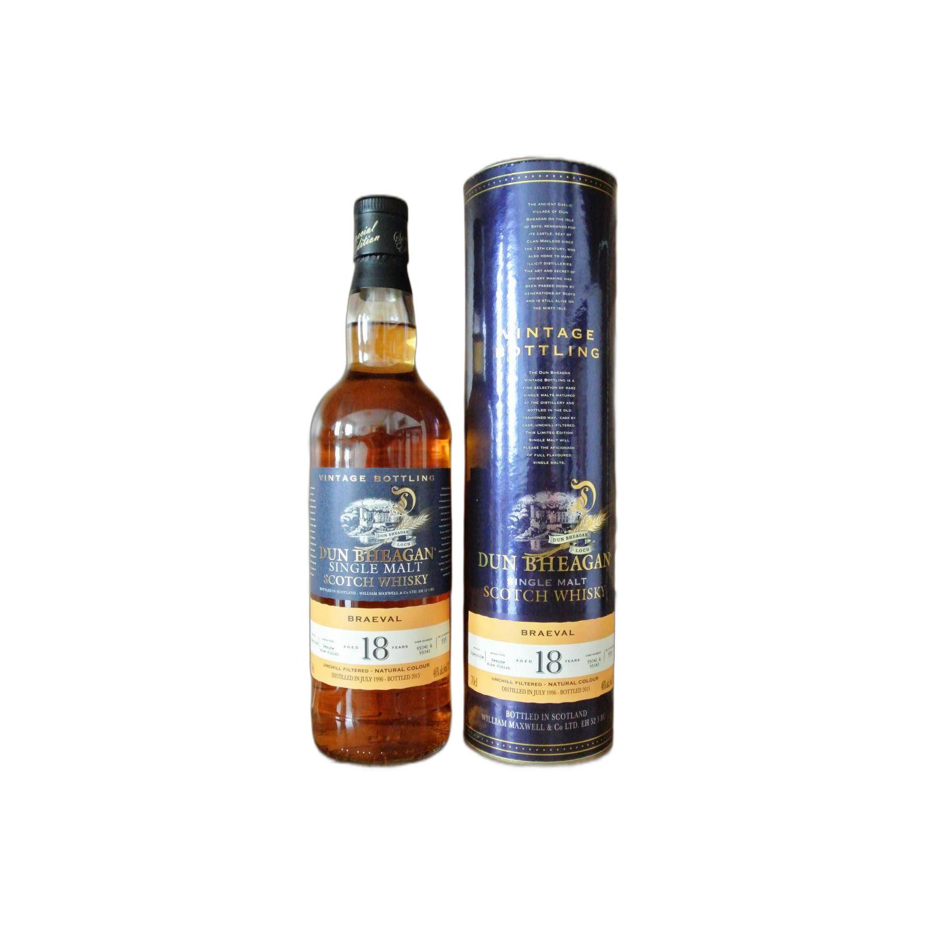 Braeval 1996 18 Years Single Malt Whisky 2