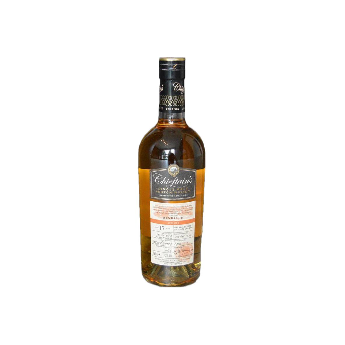 BenRiach 1996 17 Years Single Malt Whisky 2