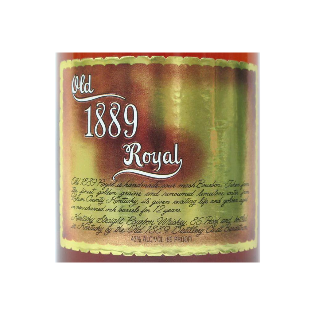 Old 1889 Royal 12-year-old 2