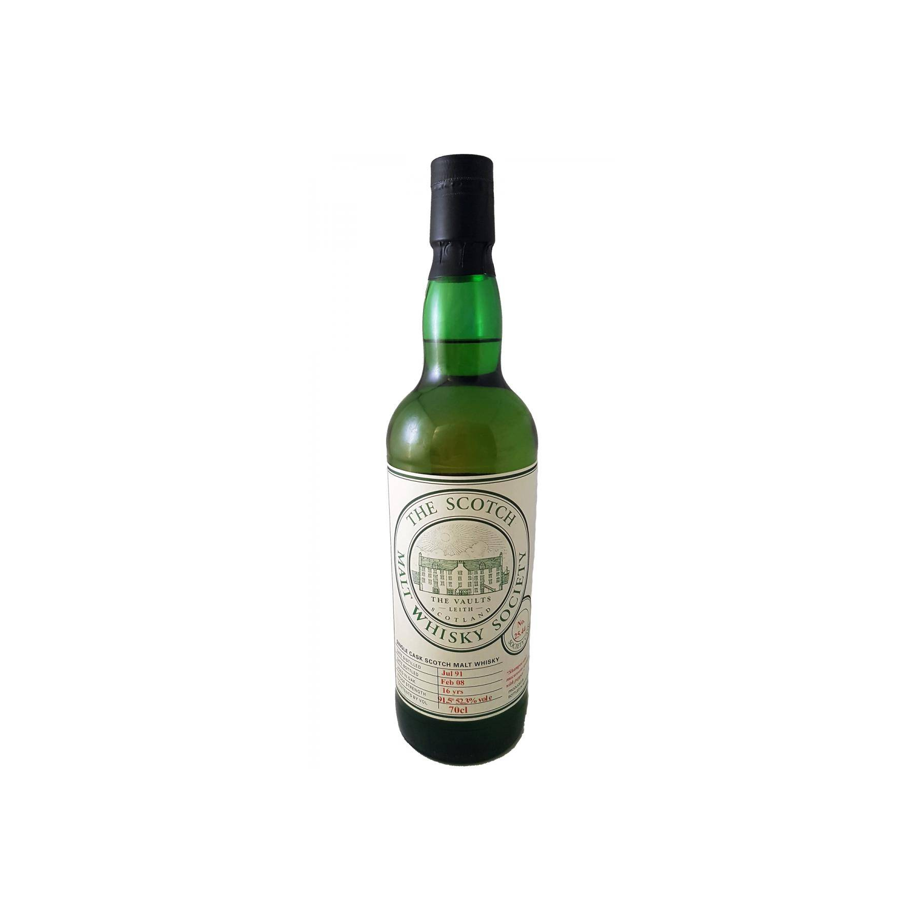 The Scotch Malt Whisky Society 1991 16 Years Single Malt Whisky