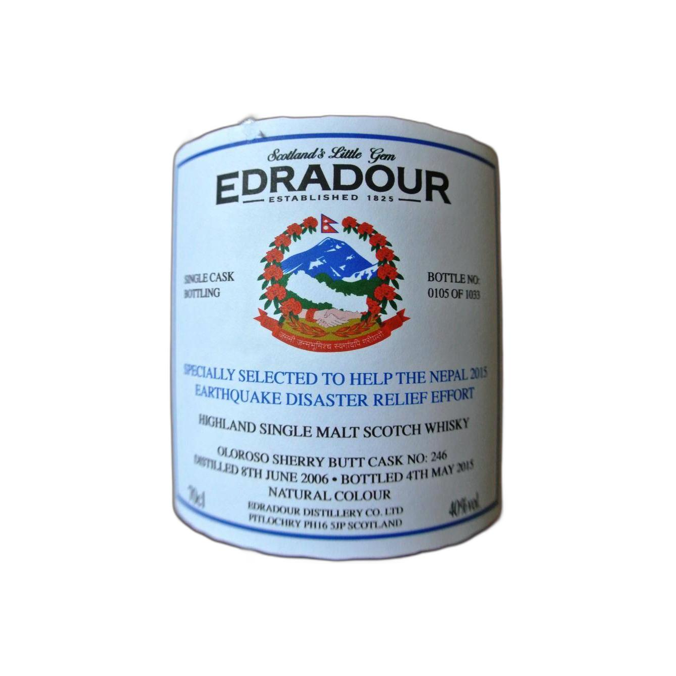 Edradour Individual Cask Bottling 2006 8 Years Single Malt Whisky 3