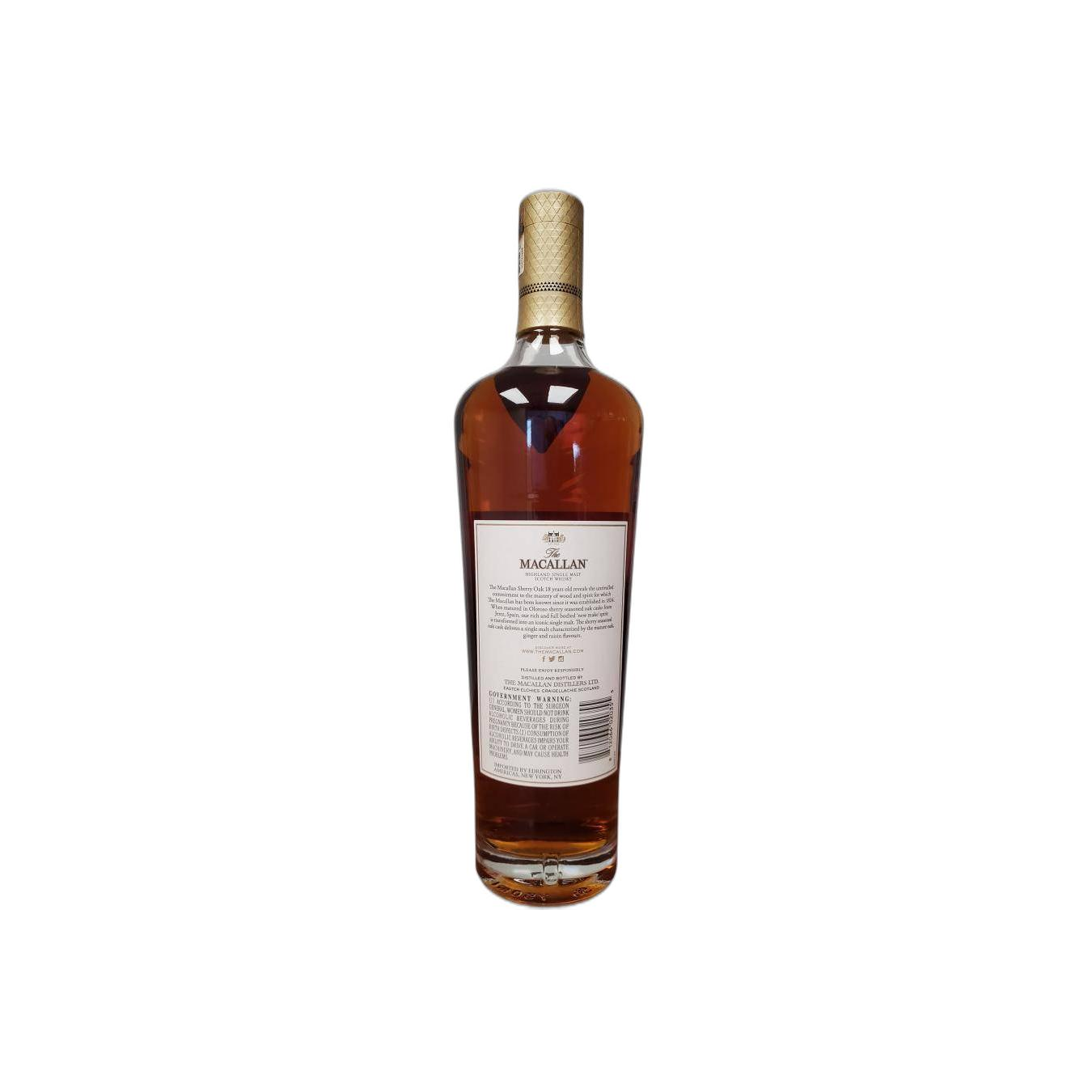 The Macallan Sherry Cask 18 Years Single Malt Whisky 2