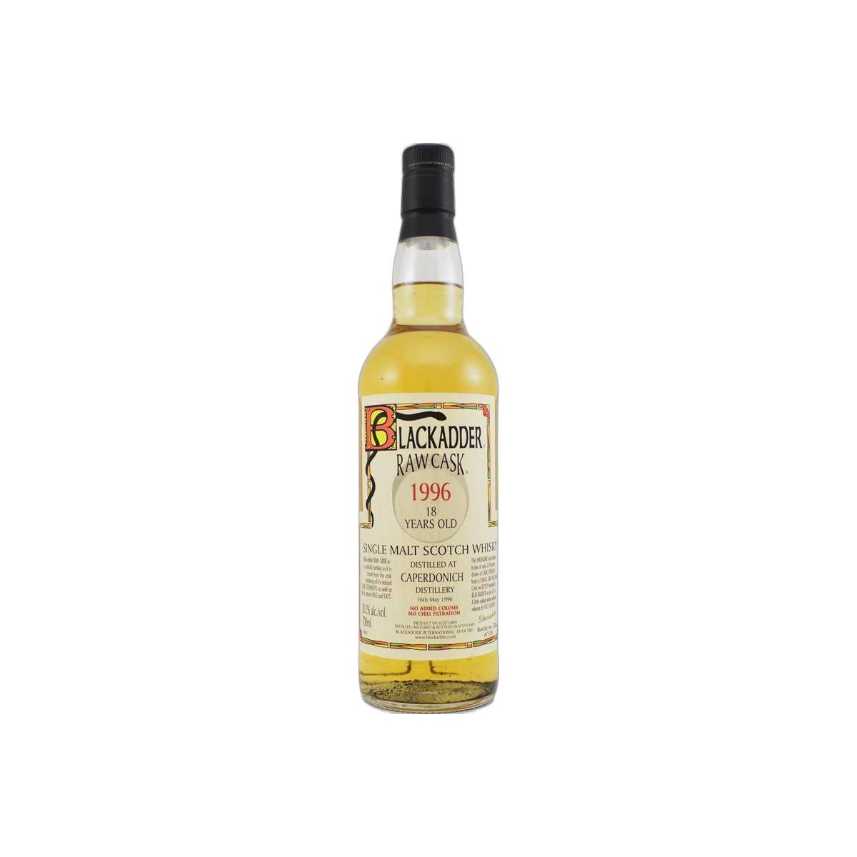 Caperdonich Raw Cask 1996 18 Years Single Malt Whisky
