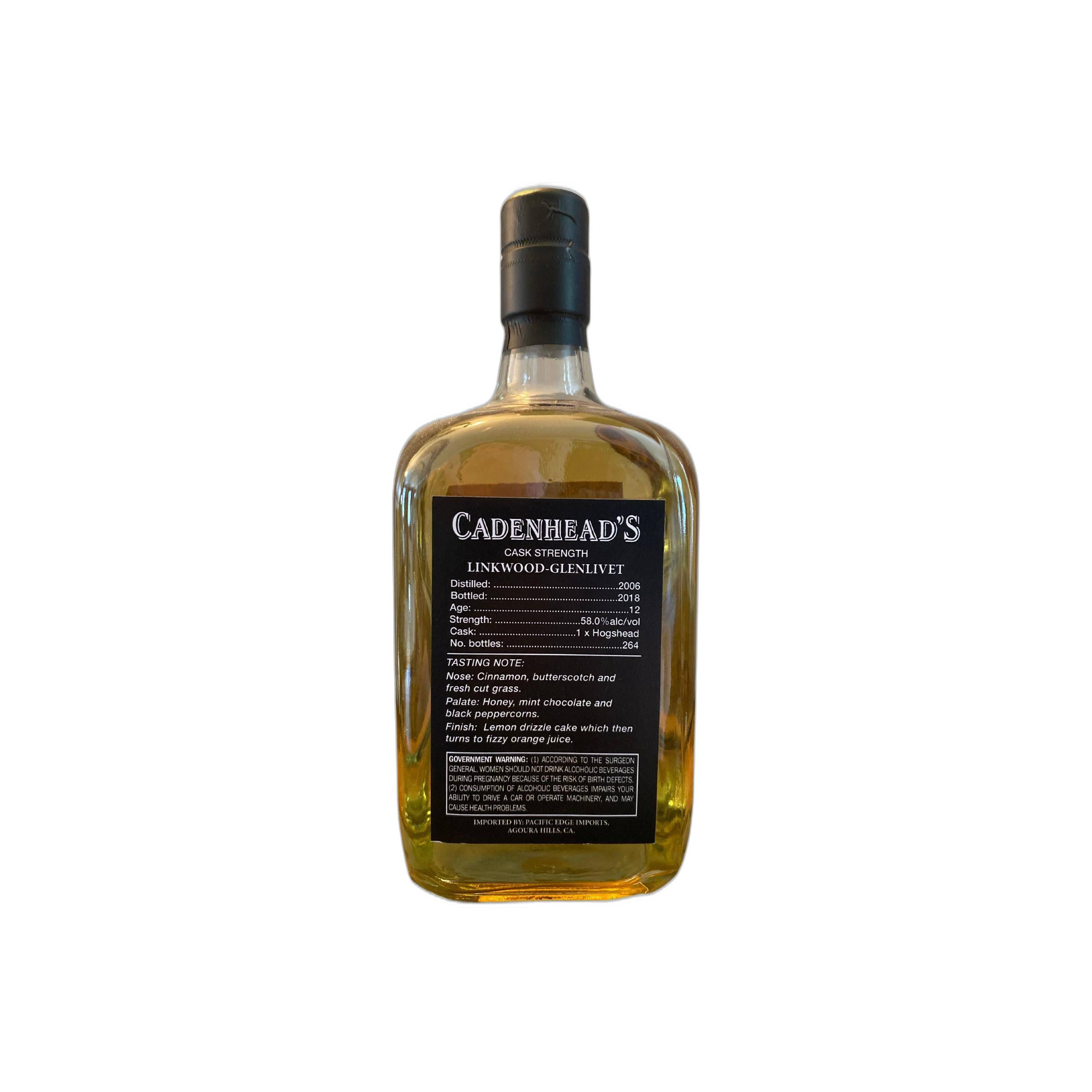 Linkwood Single Cask 2006 12 Years Single Malt Whisky 2