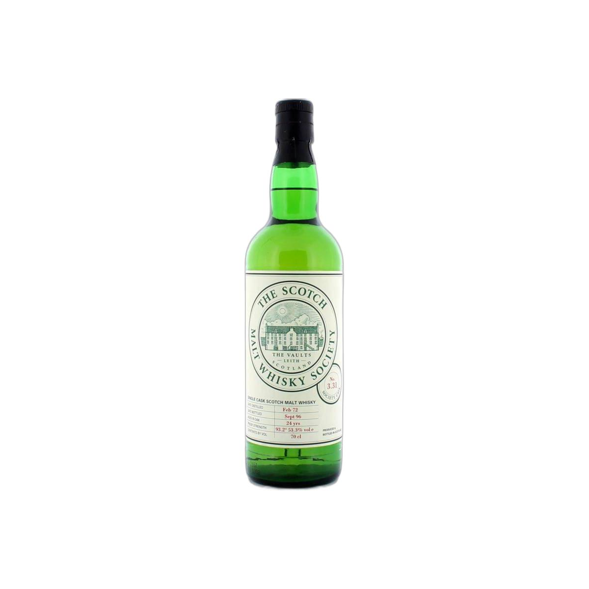 The Scotch Malt Whisky Society 1972 24 Years Single Malt Whisky